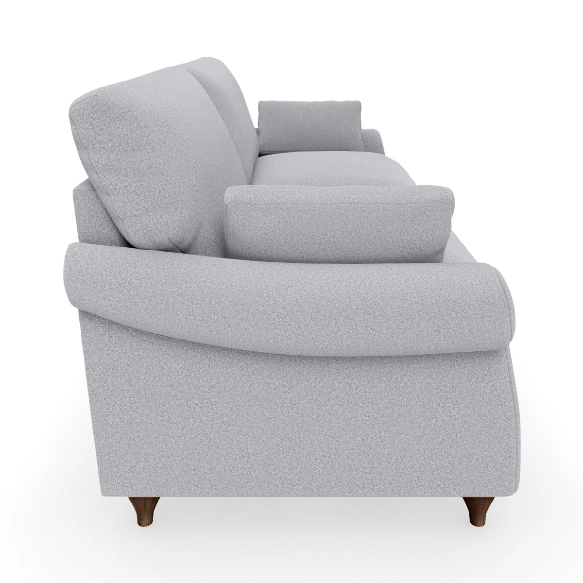 Salisbury Woolly Marl 4 Seater Sofa Woolly Marl Warm Grey – image 4