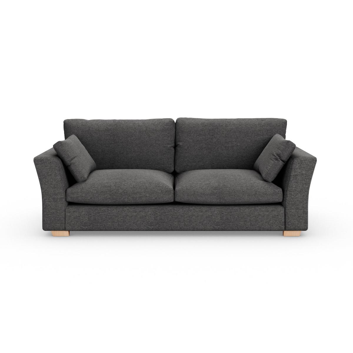 Blakeney 4 Seater Sofa Tonal Weave Charcoal – image 7