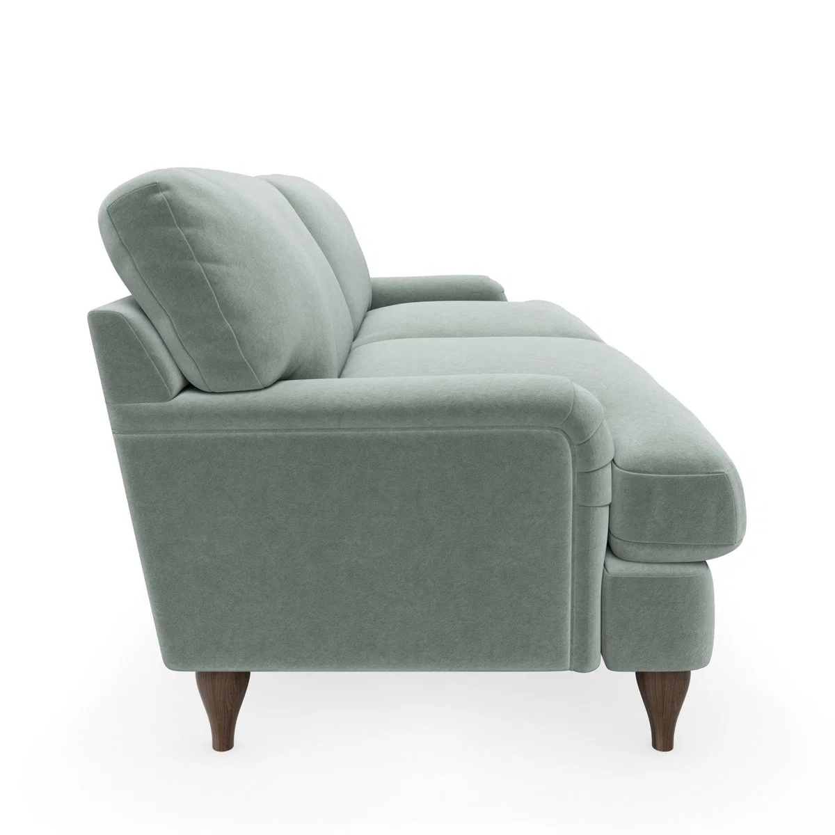 Darwin Luxury Velvet 4 Seater Sofa Luxury Velvet Lilypad – image 4
