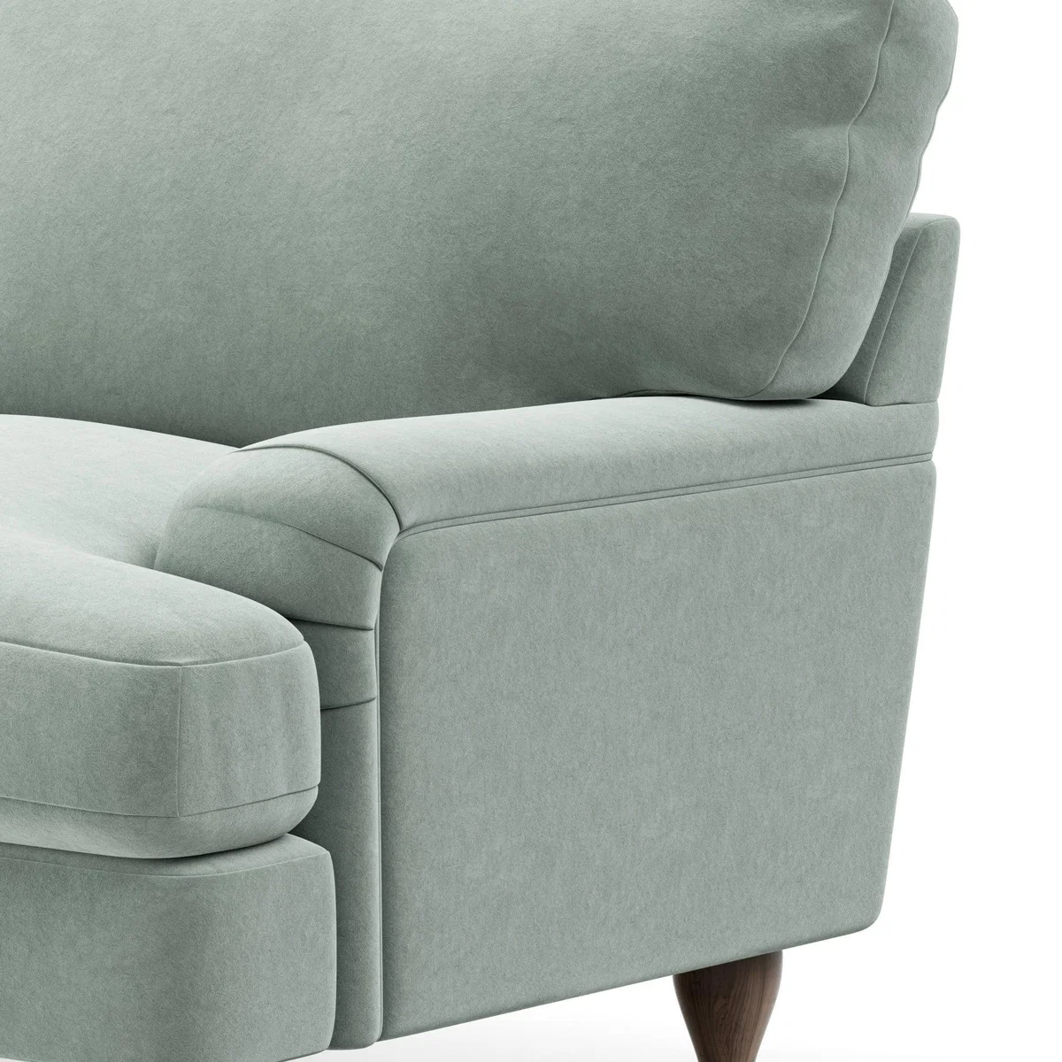 Darwin Luxury Velvet 4 Seater Sofa Luxury Velvet Lilypad – image 7
