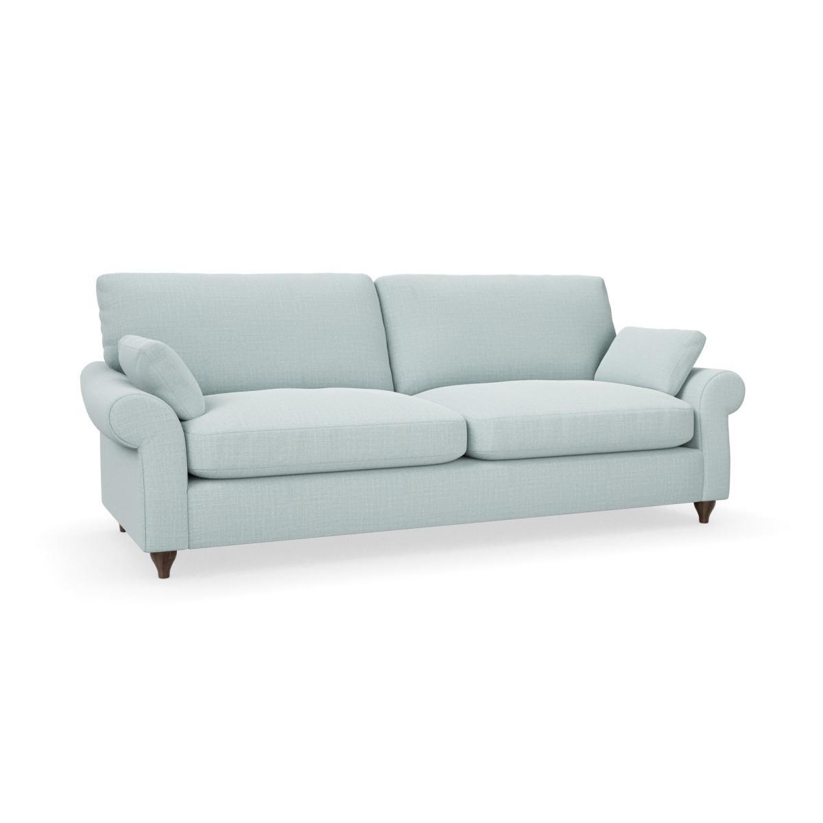 Salisbury Slub Cotton Blend 4 Seater Sofa Slub Cotton Light Mineral – image 2