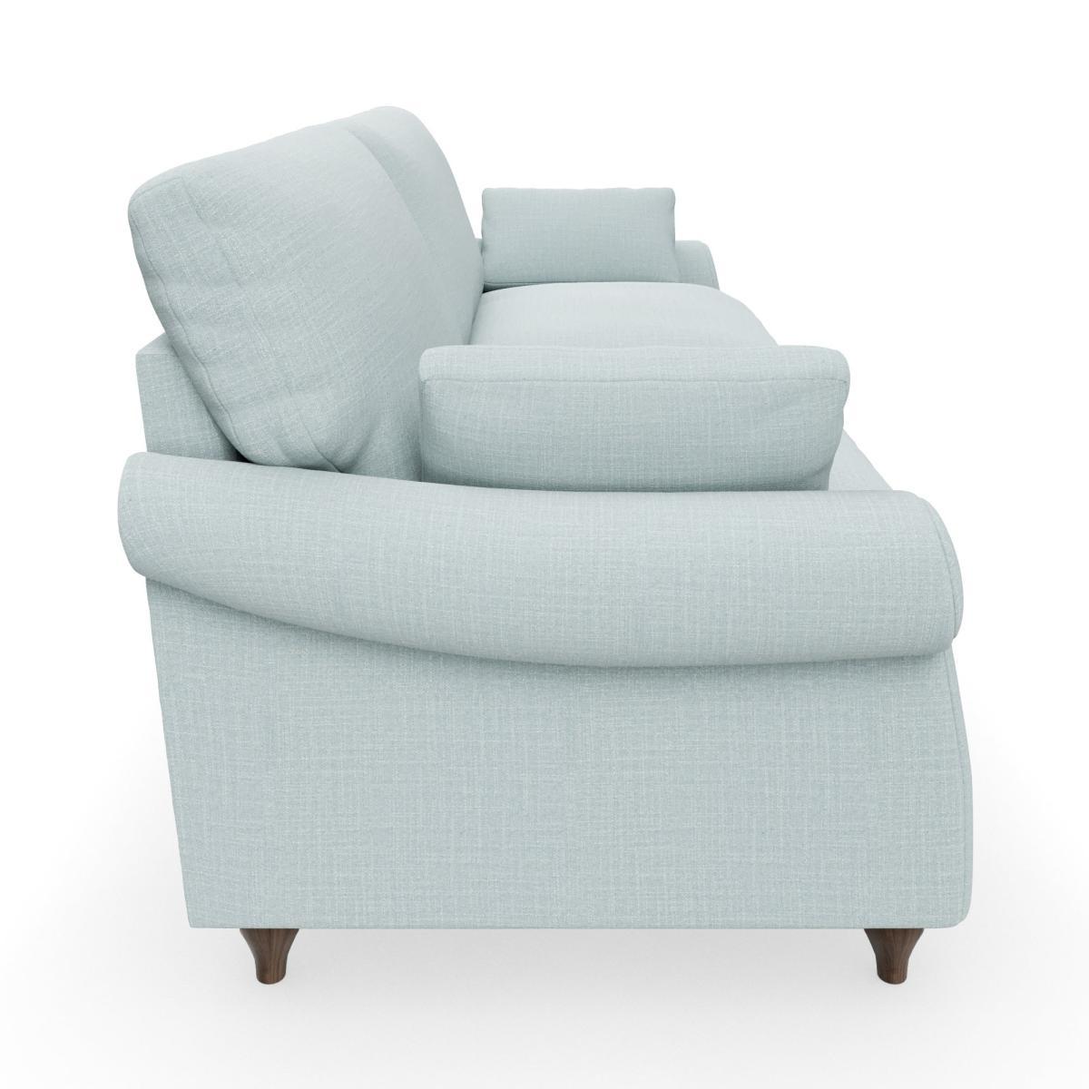 Salisbury Slub Cotton Blend 4 Seater Sofa Slub Cotton Light Mineral – image 5