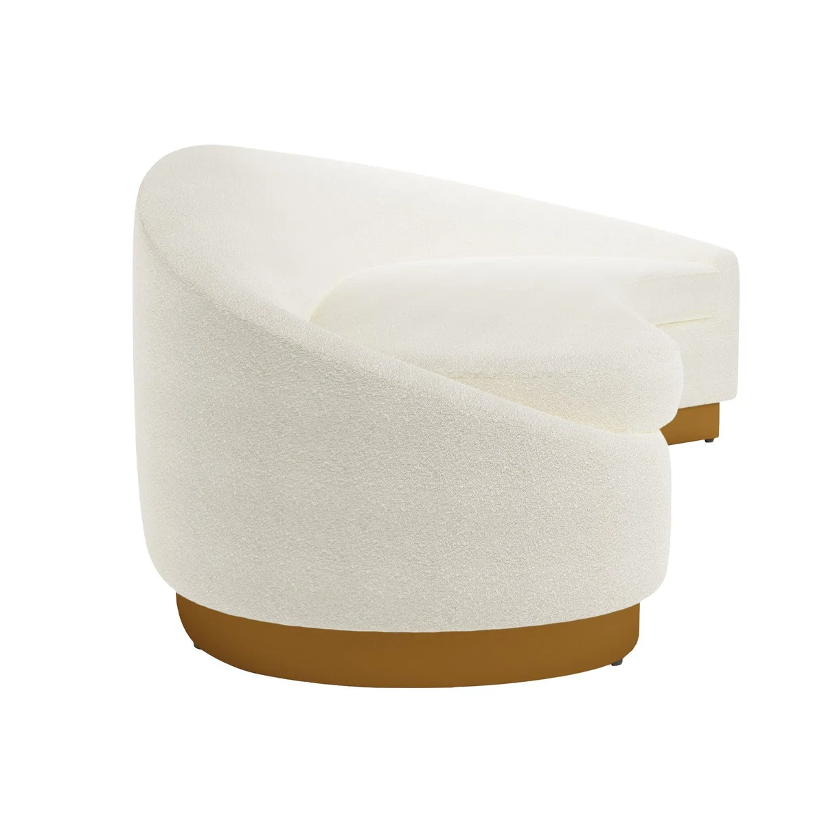 Felicity Boucle Corner Sofa Ivory – image 4