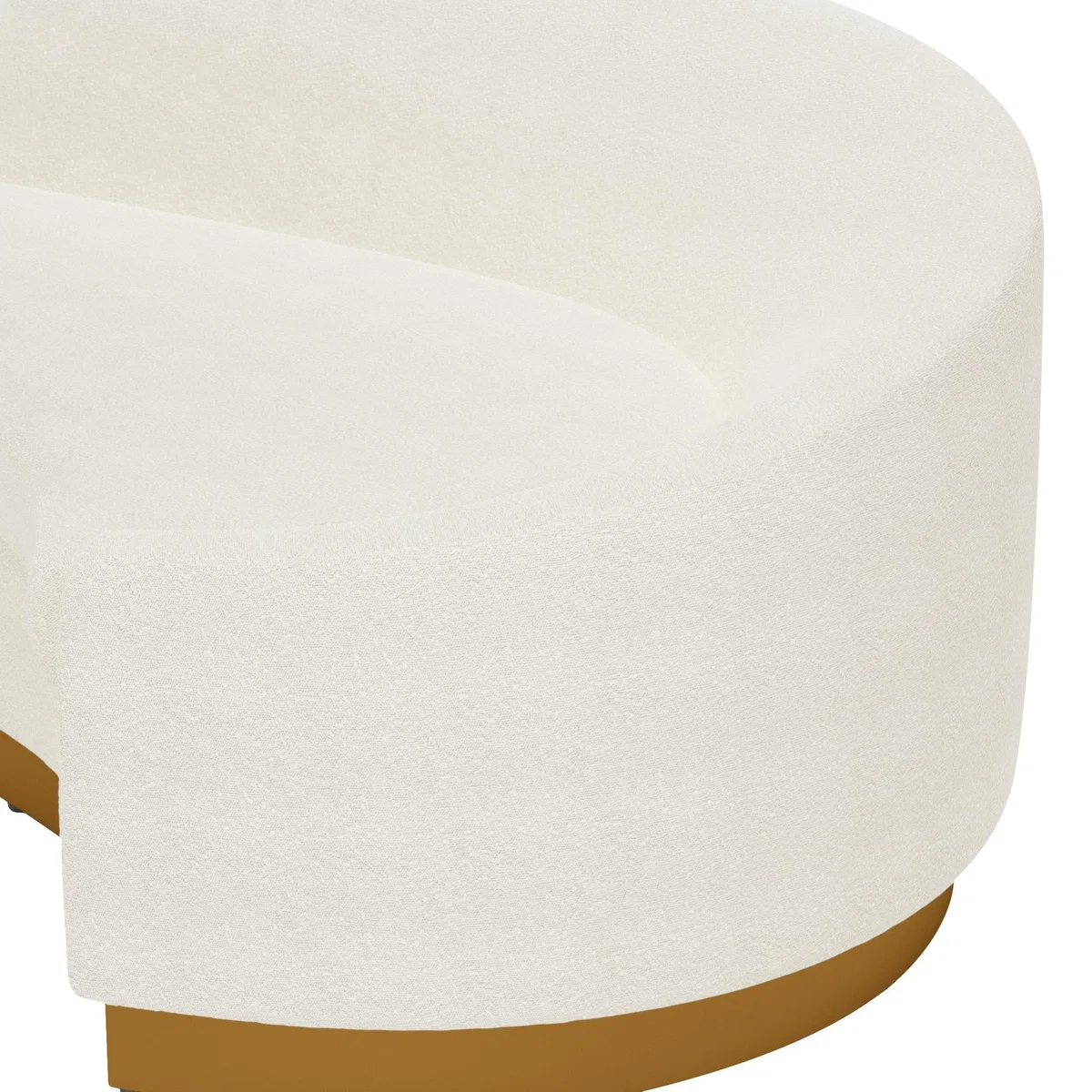 Felicity Boucle Corner Sofa Ivory – image 7