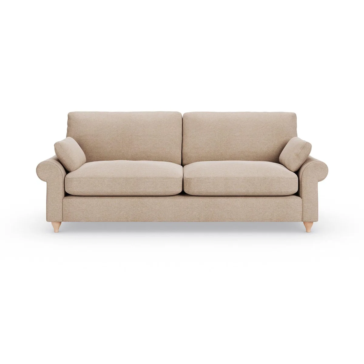 Salisbury 4 Seater Sofa Tonal Weave Natural – image 7