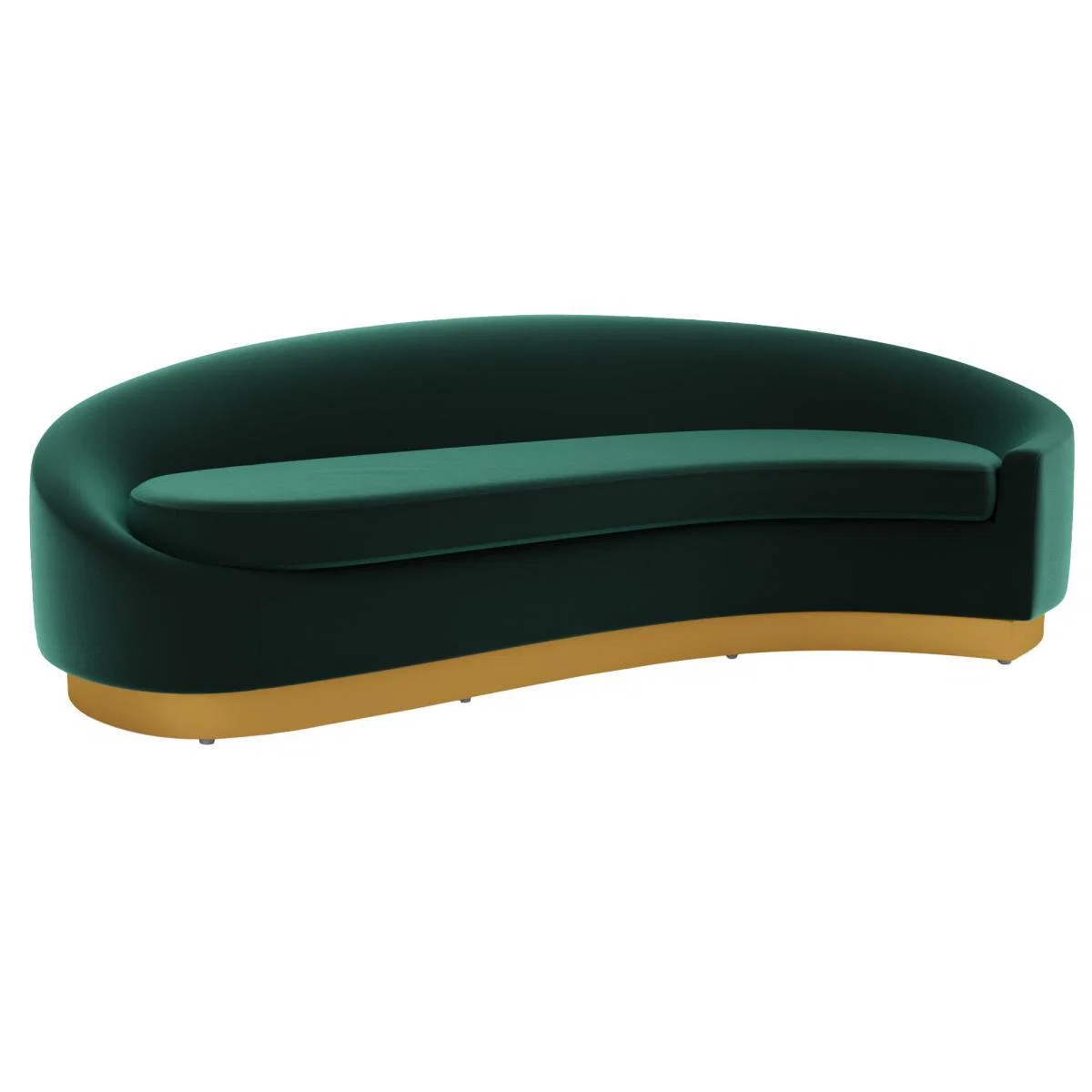 Felicity Velvet Corner Sofa Bottle (Green) – image 2
