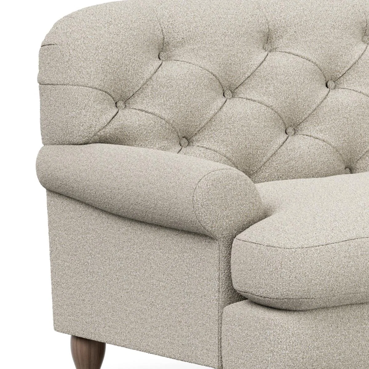 Canterbury Cosy Marl 4 Seater Sofa Cosy Marl Chateau Grey – image 6