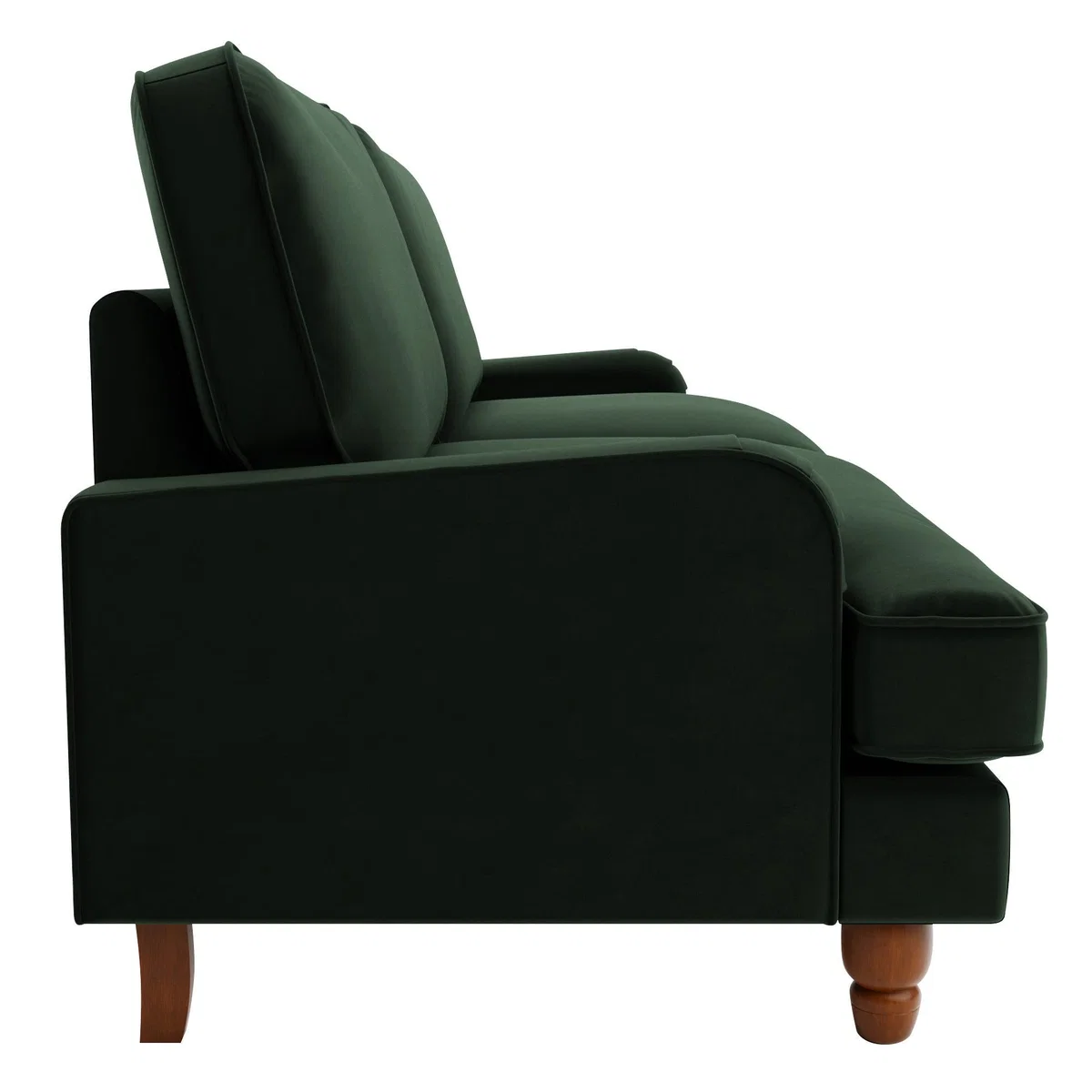 Beatrice Velvet 4 Seater Sofa Bottle (Green) – image 3