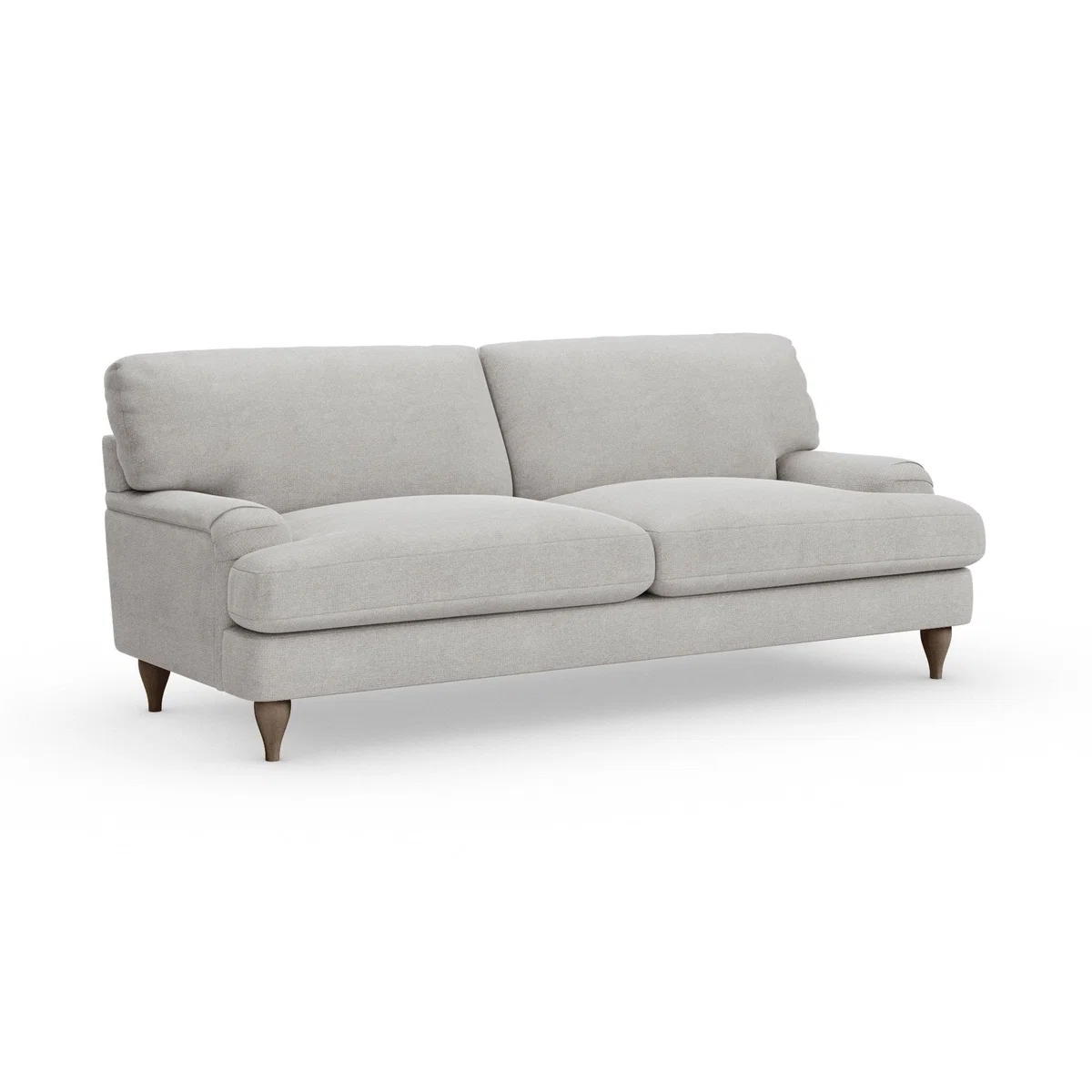 Darwin 4 Seater Sofa Tonal Weave Silver – image 2