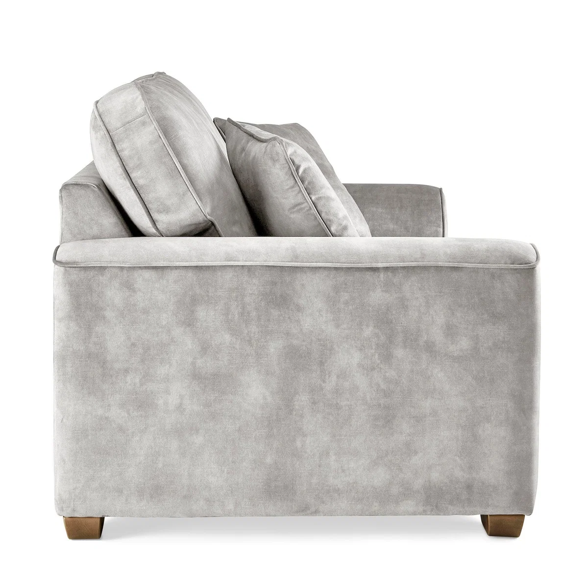 Morello 4 Seater Sofa Slub Velvet Brown – image 3