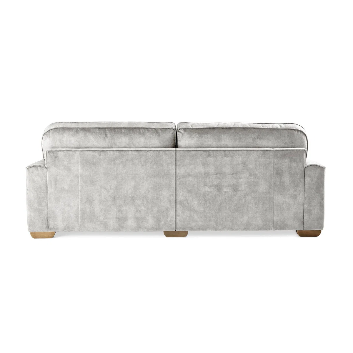 Morello 4 Seater Sofa Slub Velvet Brown – image 4