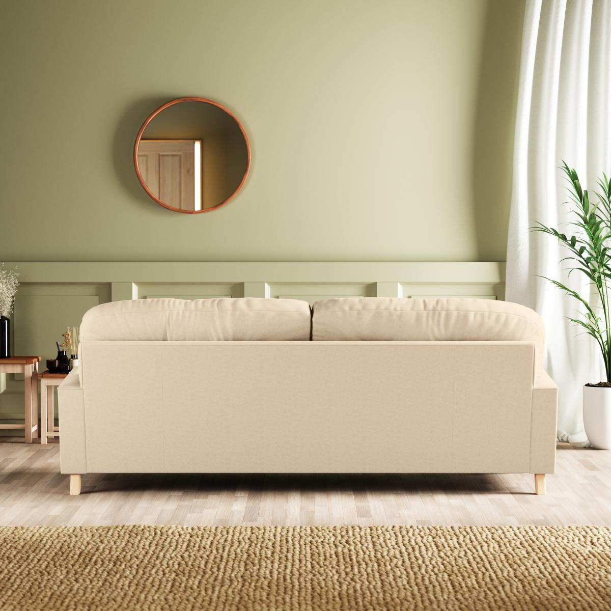 Martha Vintage Velvet 4 Seater Sofa Vintage Velvet Warm Sand – image 4