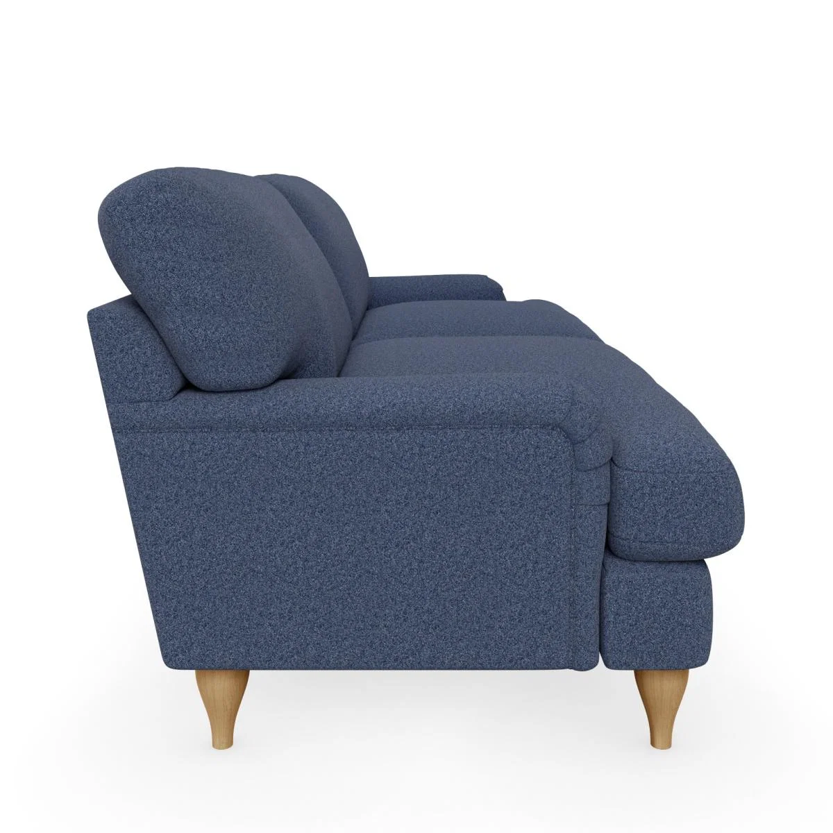Darwin Woolly Marl 4 Seater Sofa Woolly Marl Navy – image 4