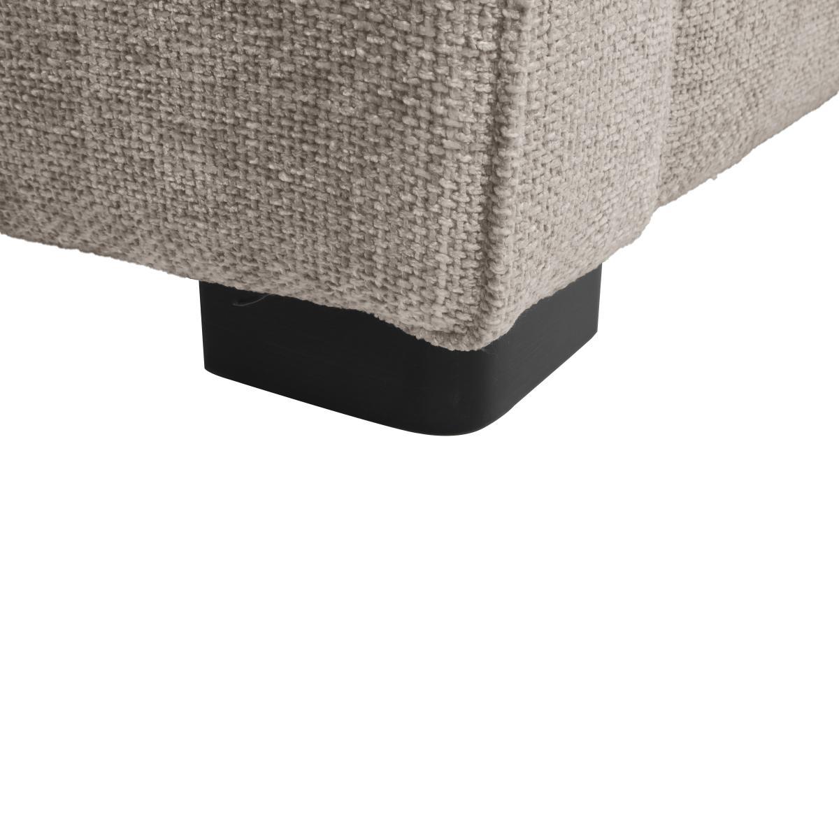 Carson Chunky Chenille 4 Seater Sofa Sand – image 8