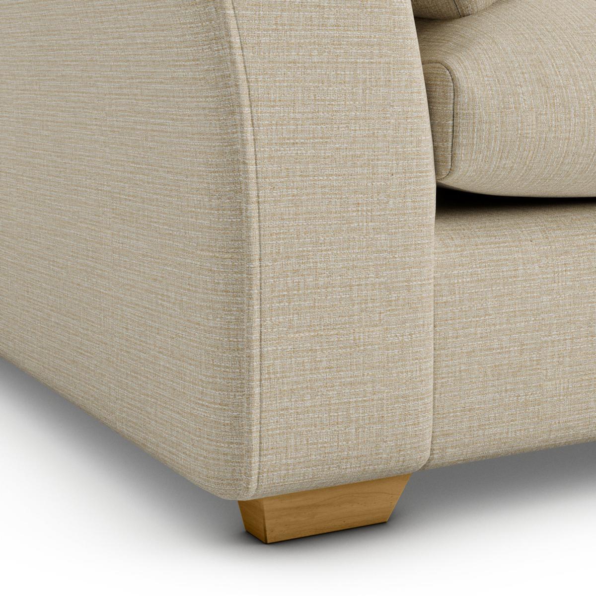 Blakeney Textured Weave 4 Seater Sofa Textured Weave Honey – image 6