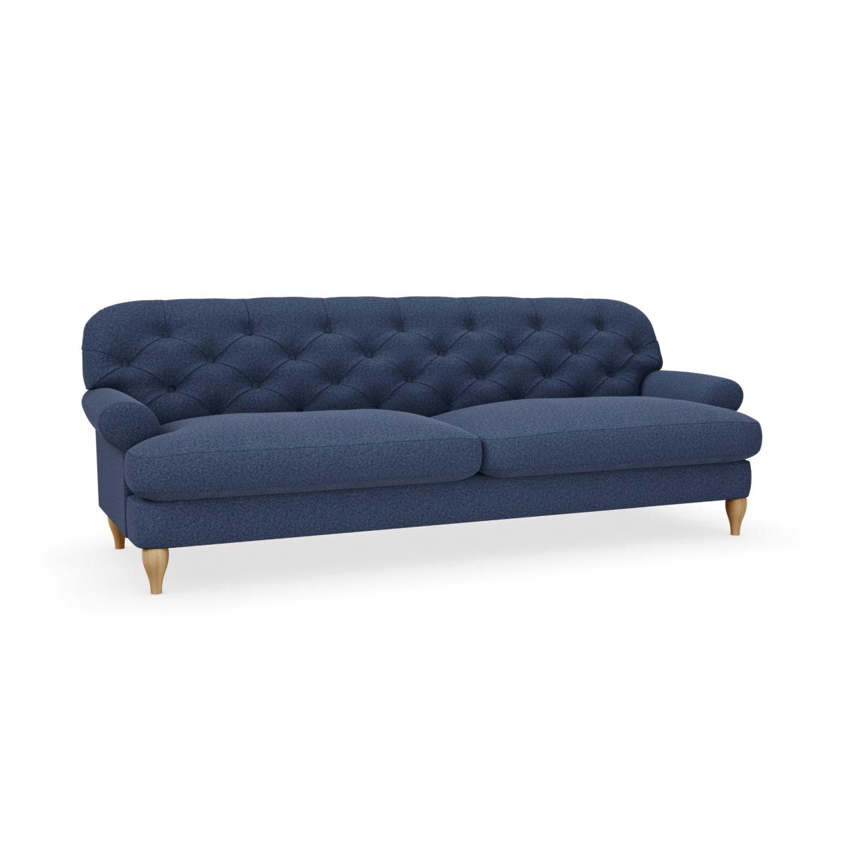 Canterbury Woolly Marl 4 Seater Sofa Woolly Marl Navy – image 2