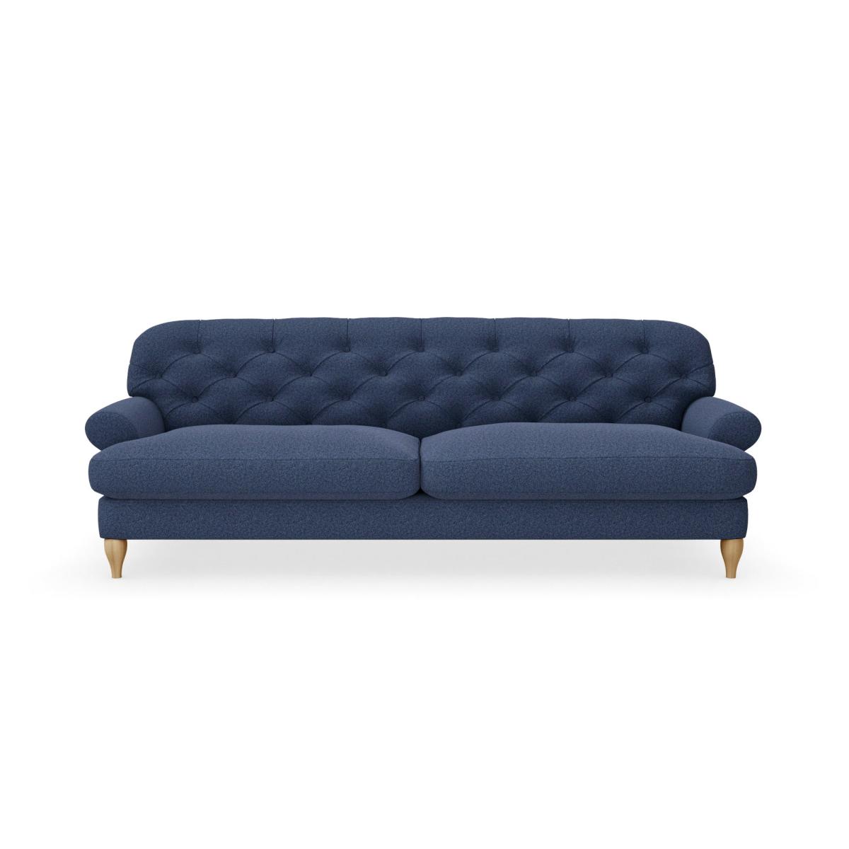 Canterbury Woolly Marl 4 Seater Sofa Woolly Marl Navy – image 3