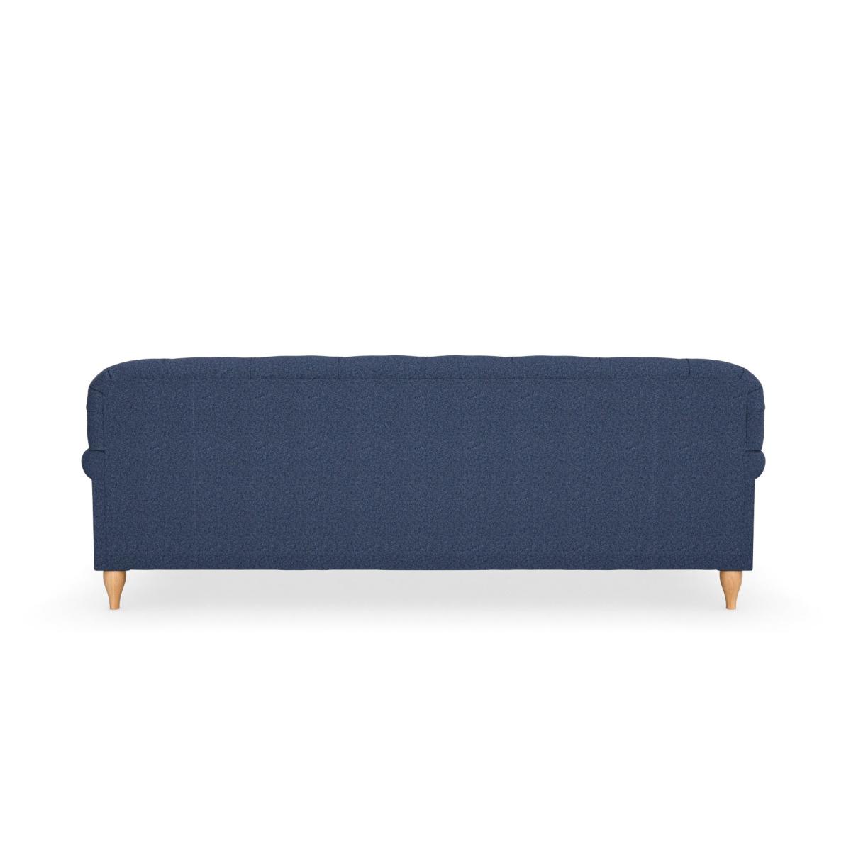 Canterbury Woolly Marl 4 Seater Sofa Woolly Marl Navy – image 4