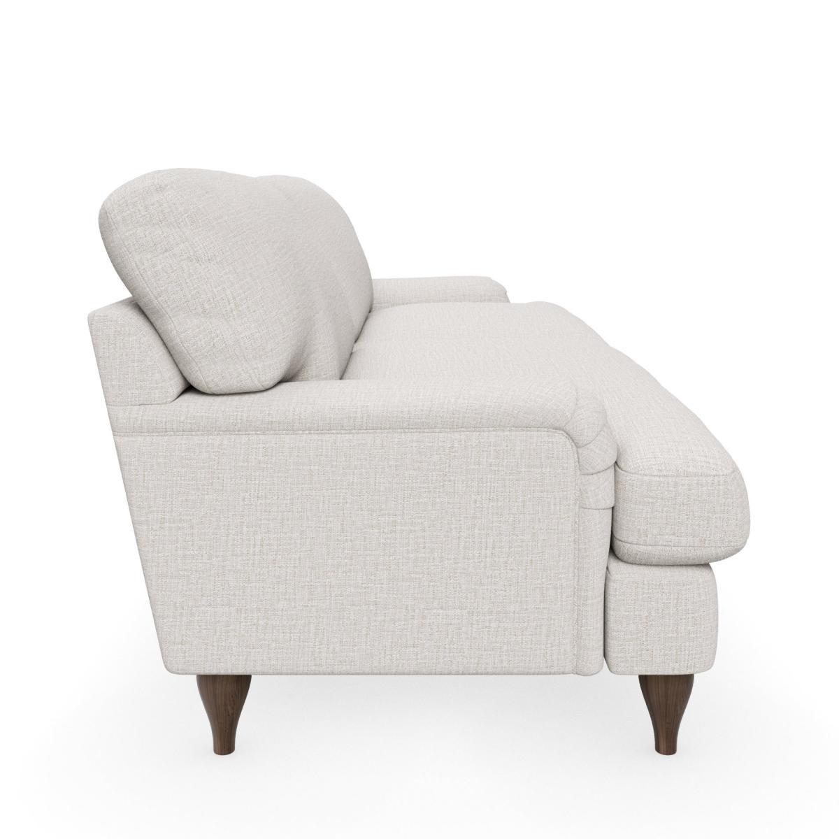 Darwin Textured Weave 4 Seater Sofa Textured Weave Sandstone – image 5