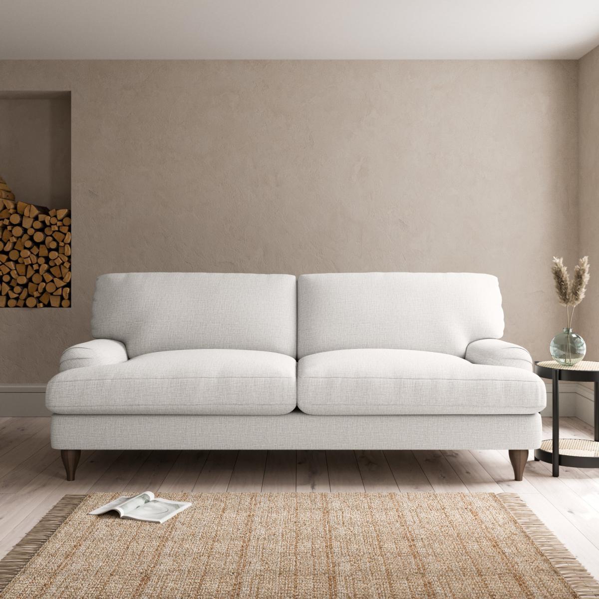 Darwin Textured Weave 4 Seater Sofa Textured Weave Sandstone – image 1