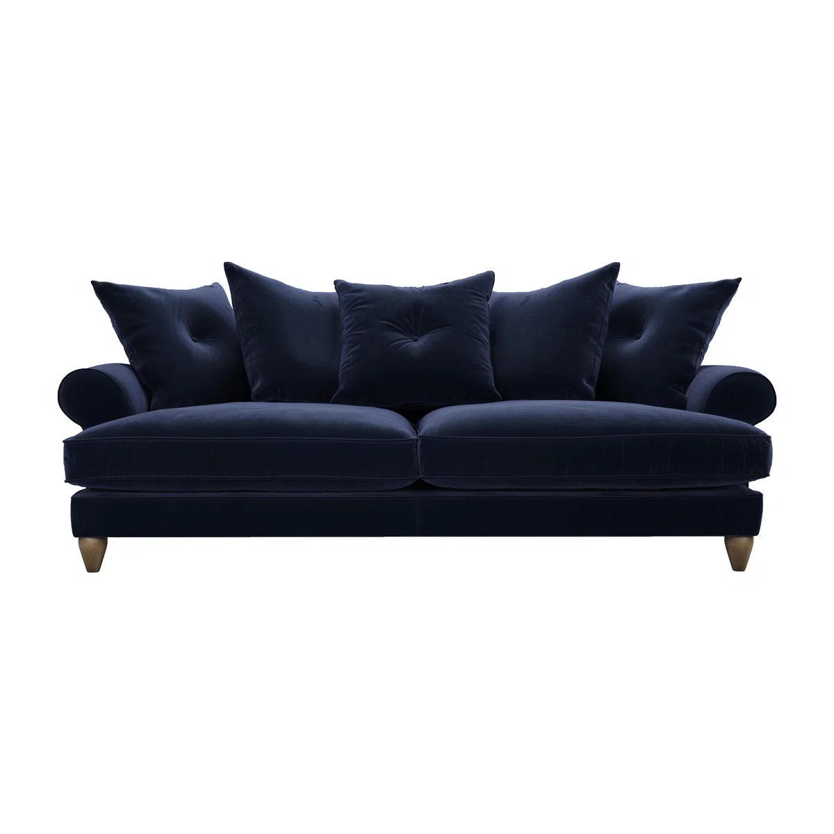 The Lounge Co. - Bronwyn 4 Seater Fabric Scatter Back Sofa – image 1