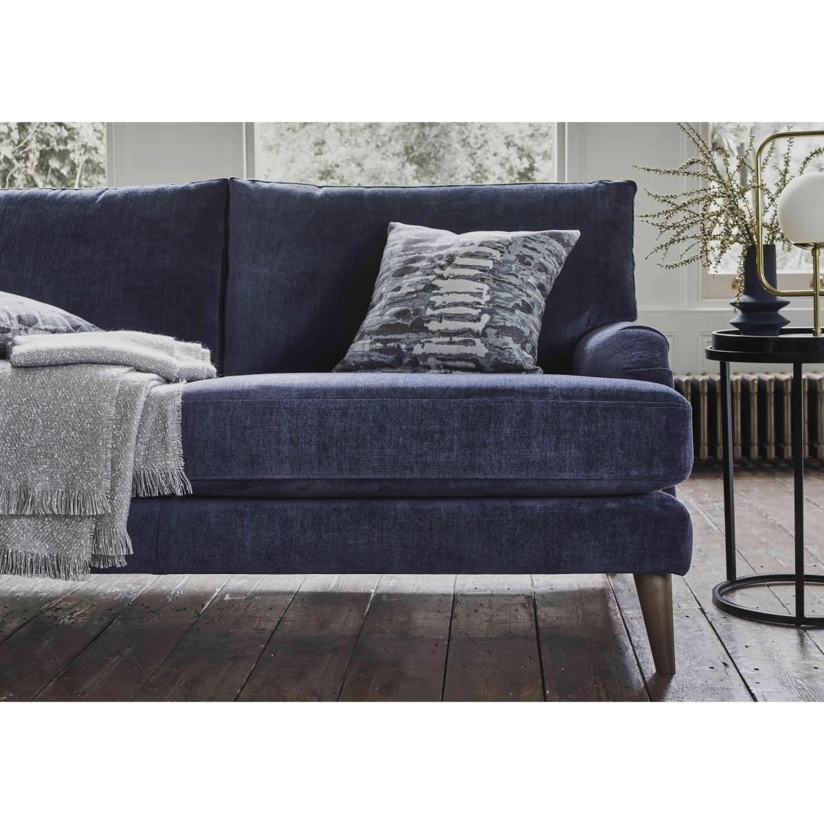 The Lounge Co. - Primrose 4 Seater Fabric Sofa - Grey – image 3
