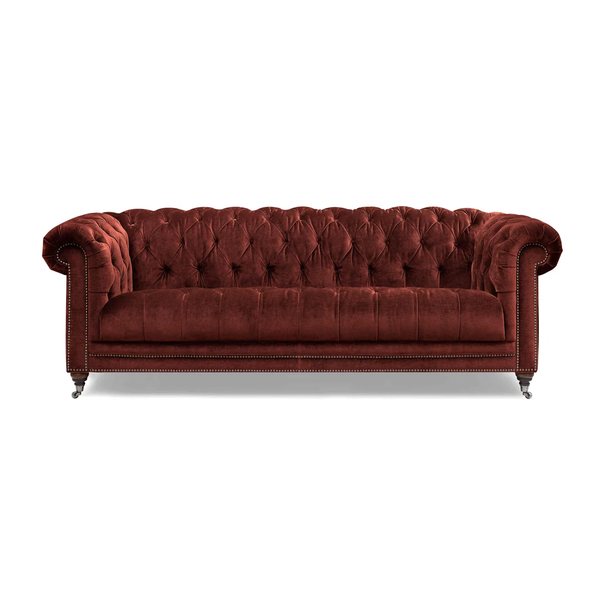 At The Helm - Walter 4 Seater Fabric Chesterfield Sofa – image 1