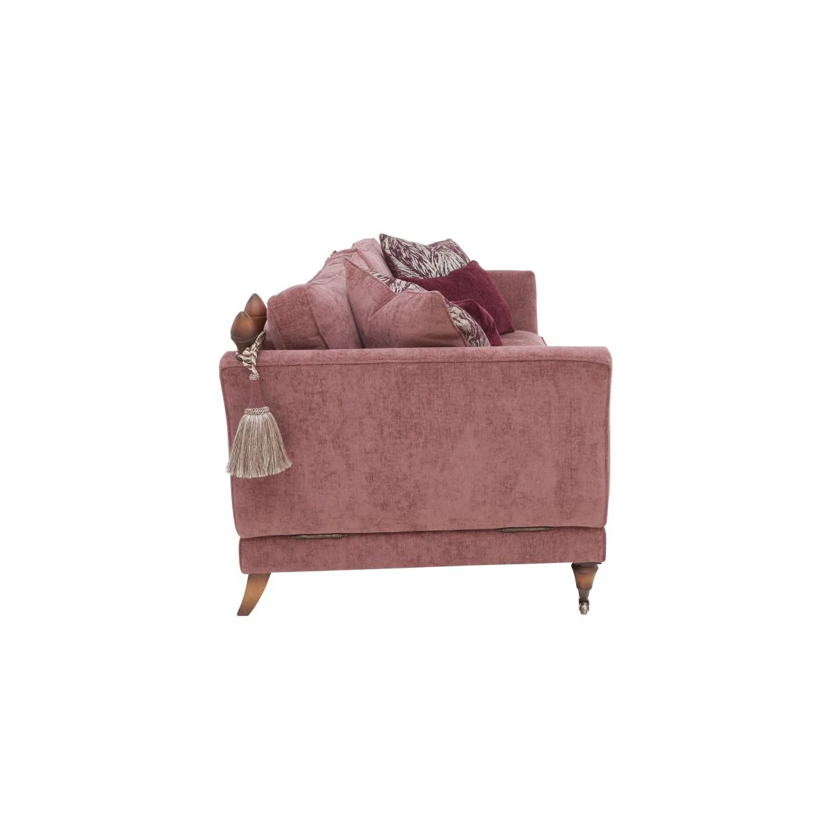 Boutique Chatterley 4 Seater Split Frame Sofa with Knole Arms - Bolero Spruce with Ebony Feet – image 8