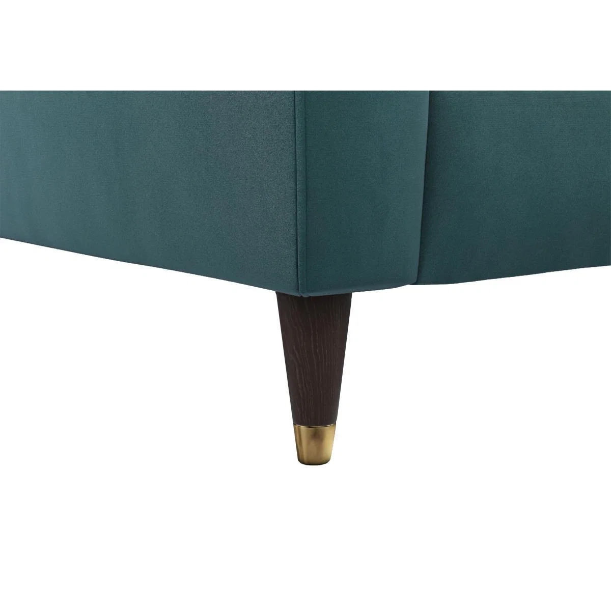 The Lounge Co. - Colette Fabric 4 Seater Sofa - Teal – image 4