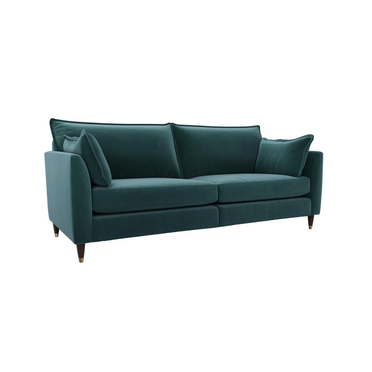 The Lounge Co. - Colette Fabric 4 Seater Sofa - Teal – image 5