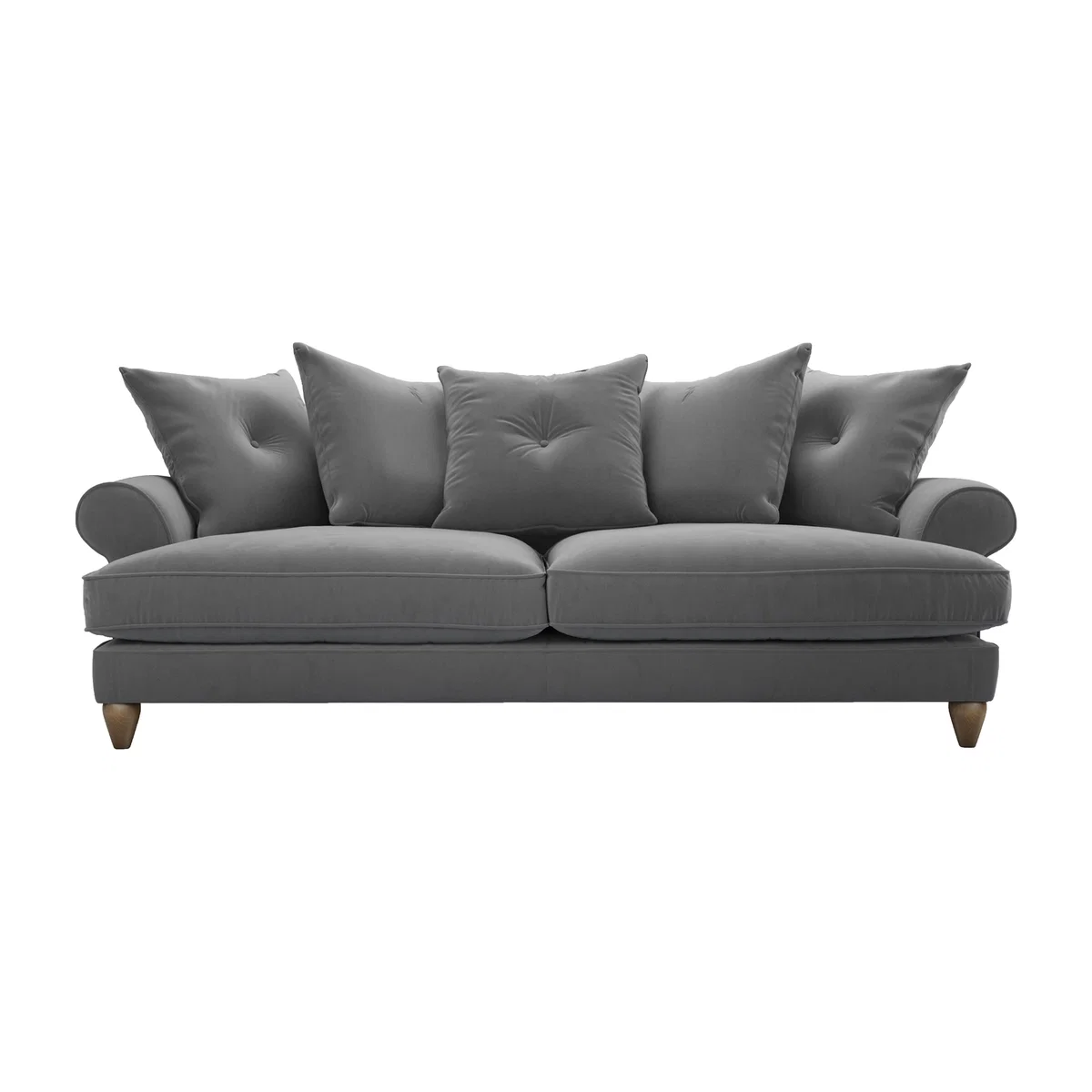 The Lounge Co. - Bronwyn 4 Seater Fabric Scatter Back Sofa – image 1