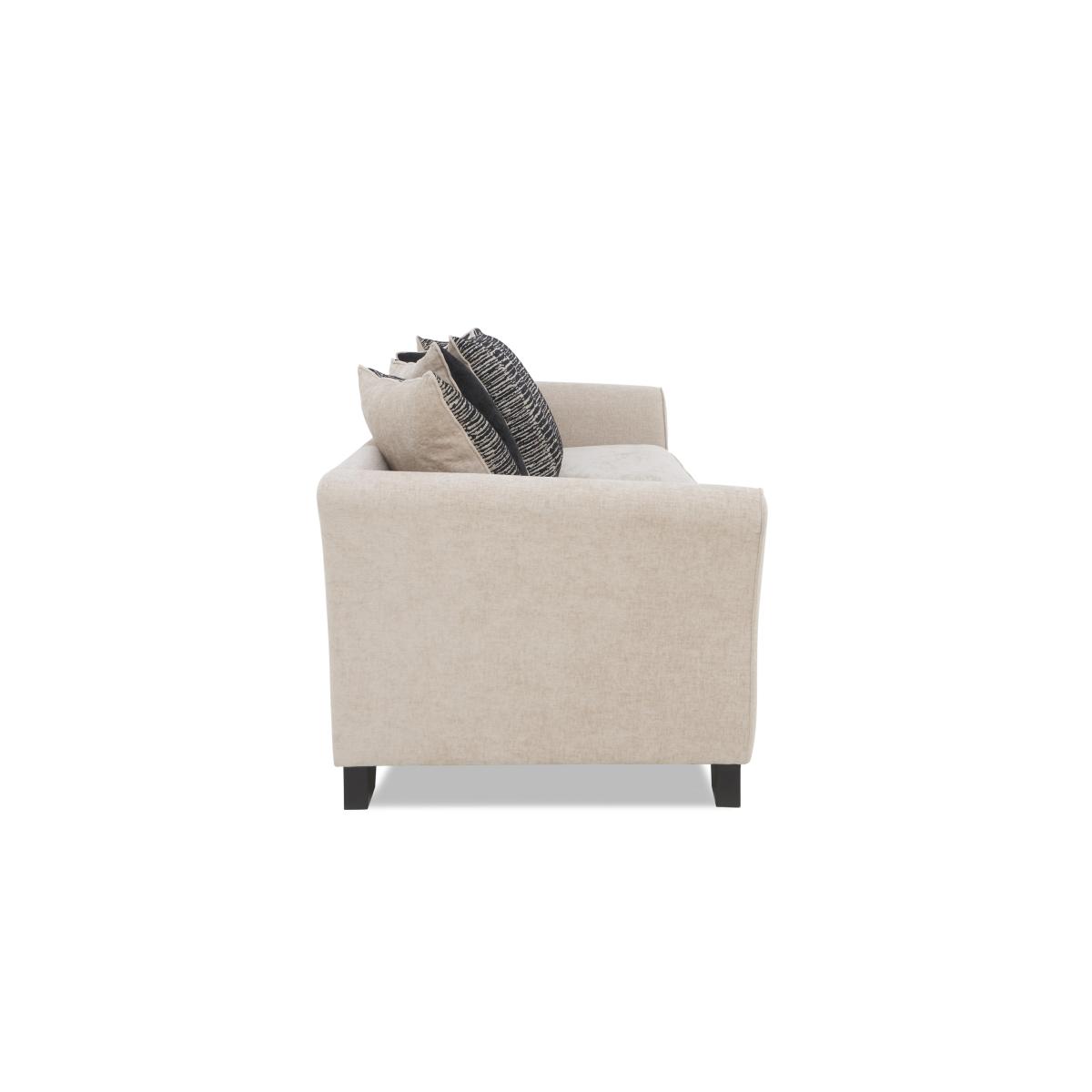 Stellar 4 Seater Split Frame Scatter Back Sofa - Midnight – image 5