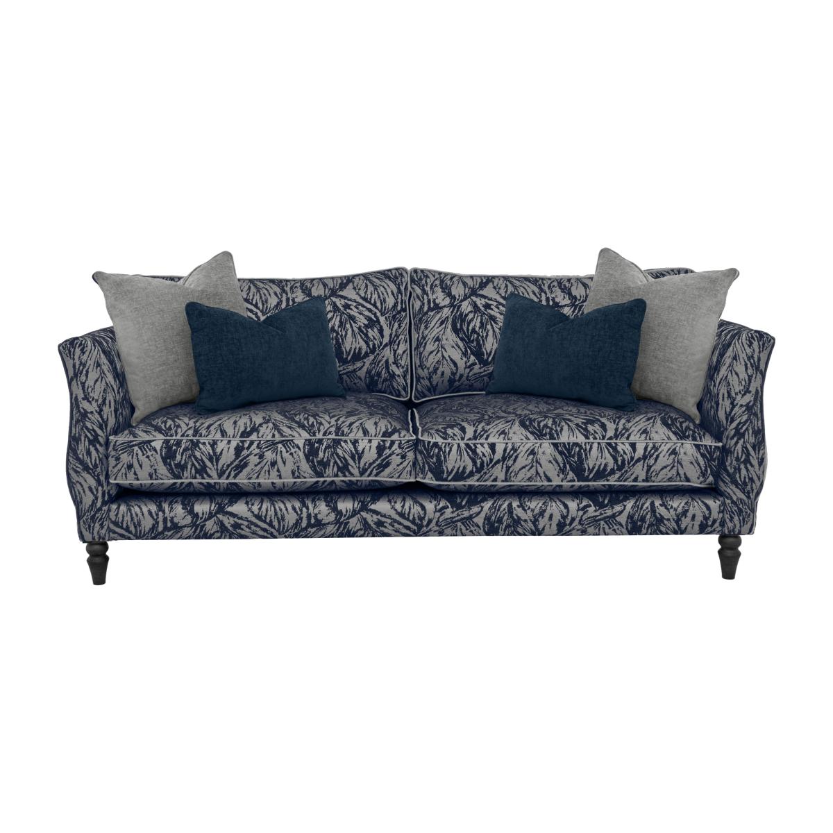 Boutique Chatterley 4 Seater Sofa - Canopy Midnight with Ebony feet – image 1