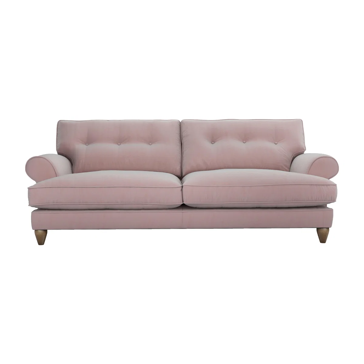 The Lounge Co. - Bronwyn 4 Seater Fabric Classic Back Sofa – image 1