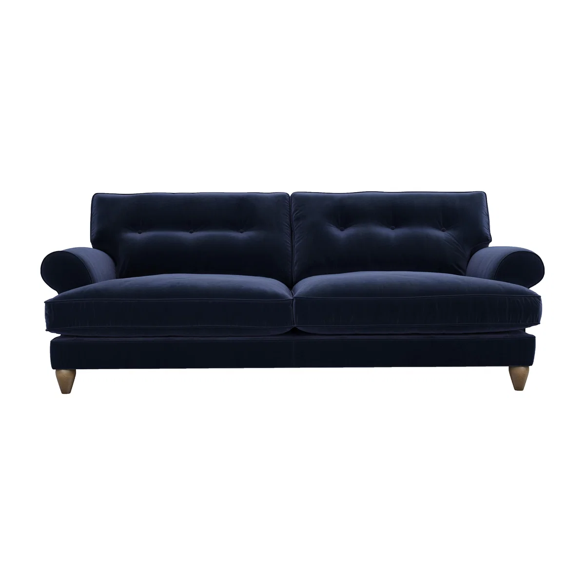 The Lounge Co. - Bronwyn 4 Seater Fabric Classic Back Sofa – image 1