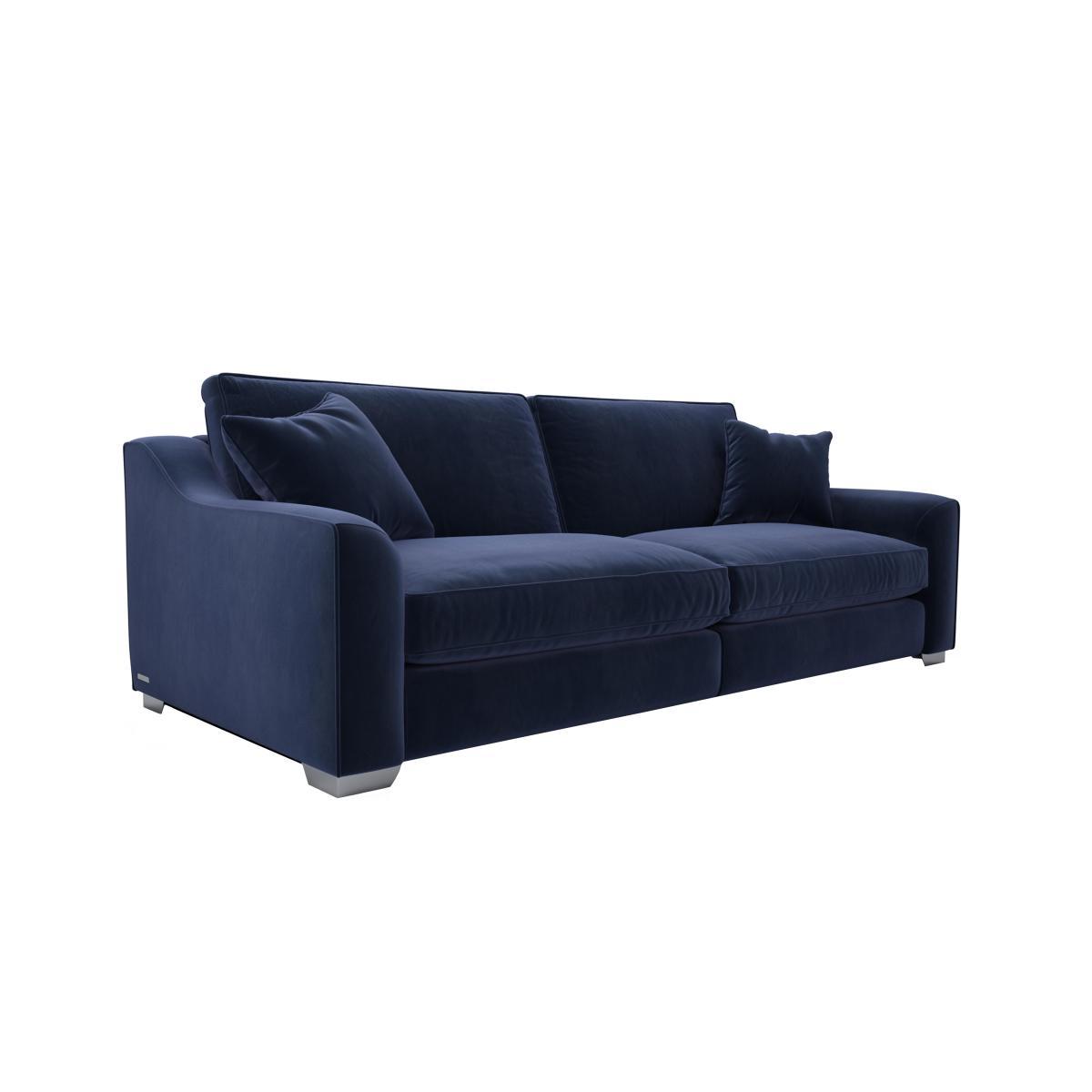 The Lounge Co. - Isobel 4 Seater Fabric Sofa - Grey – image 4