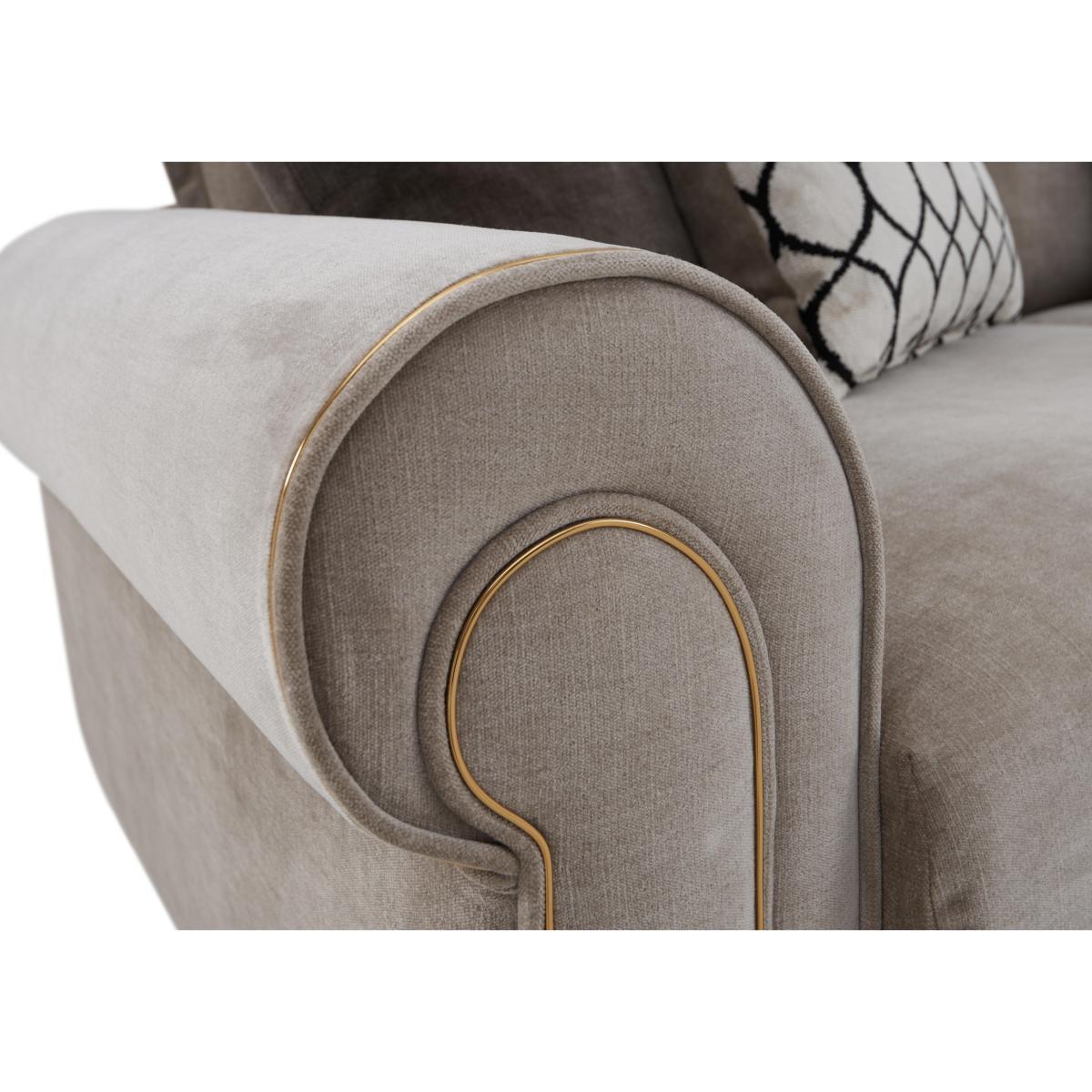 Alexander and James - Sumptuous 4 Seater Fabric Sofa – image 2