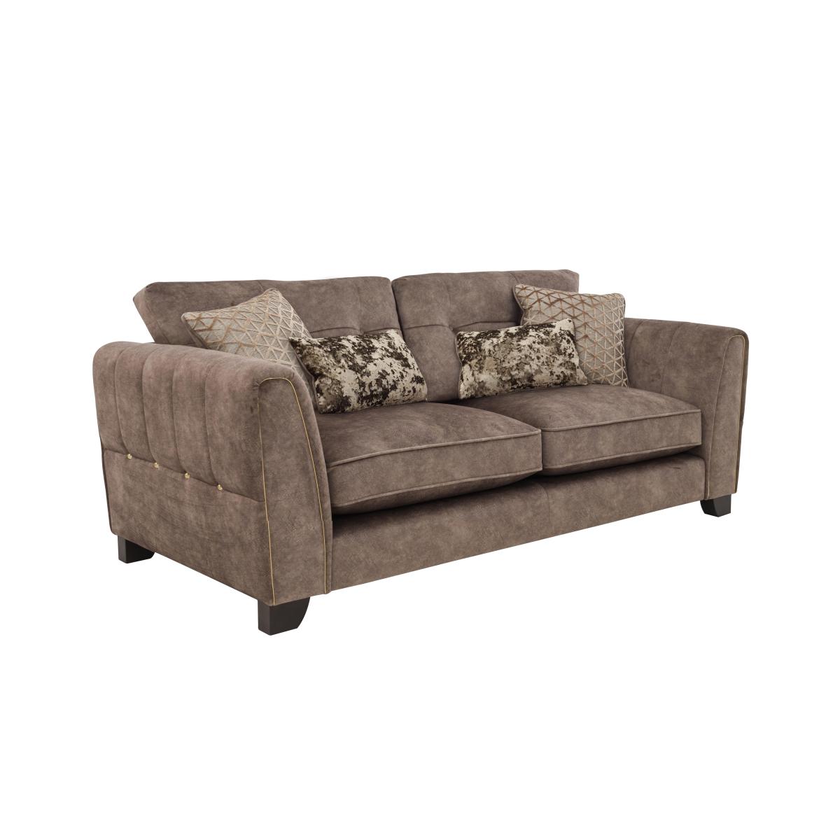 Ariana 4 Seater Fabric Classic Back Sofa - Sage – image 6