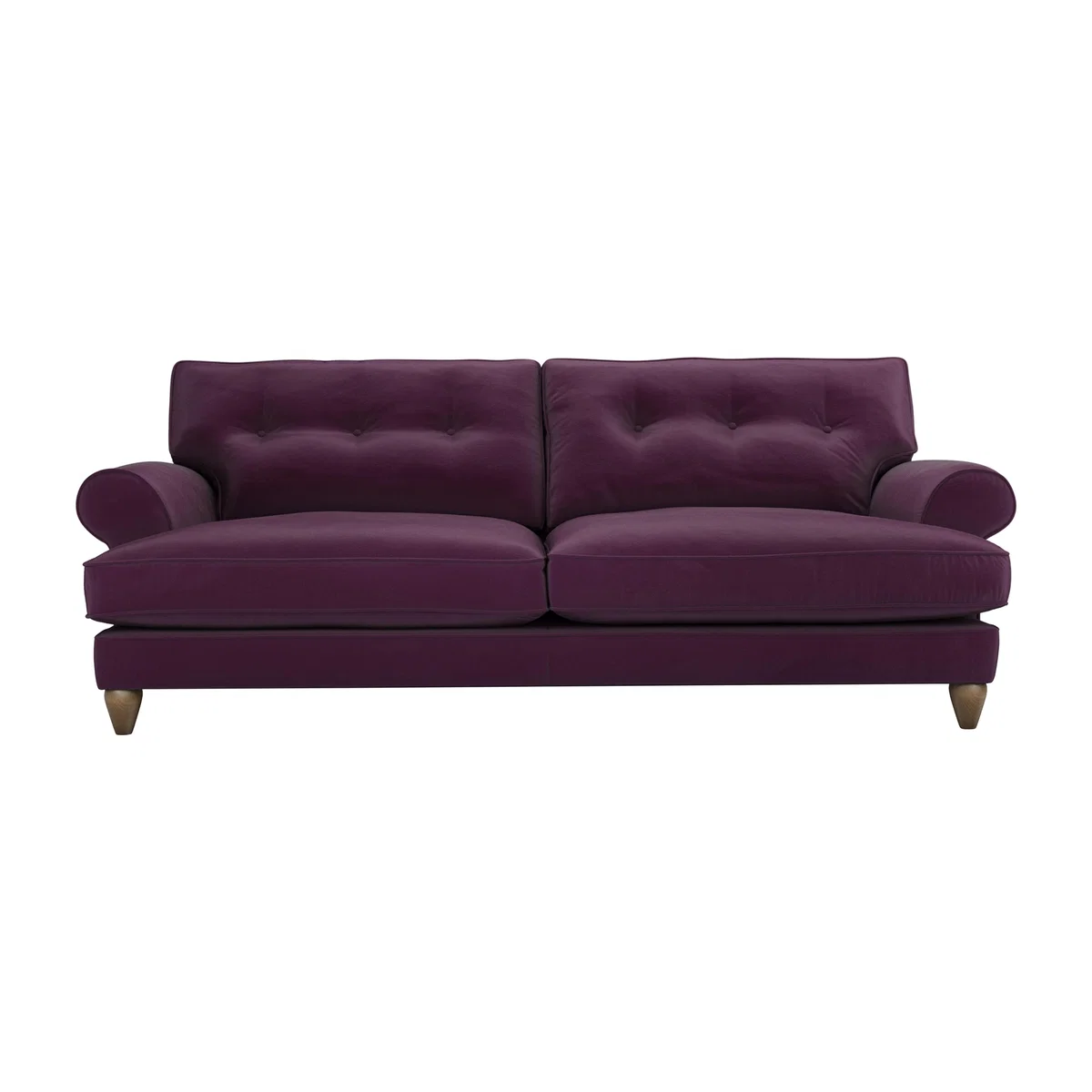 The Lounge Co. - Bronwyn 4 Seater Fabric Classic Back Sofa – image 1
