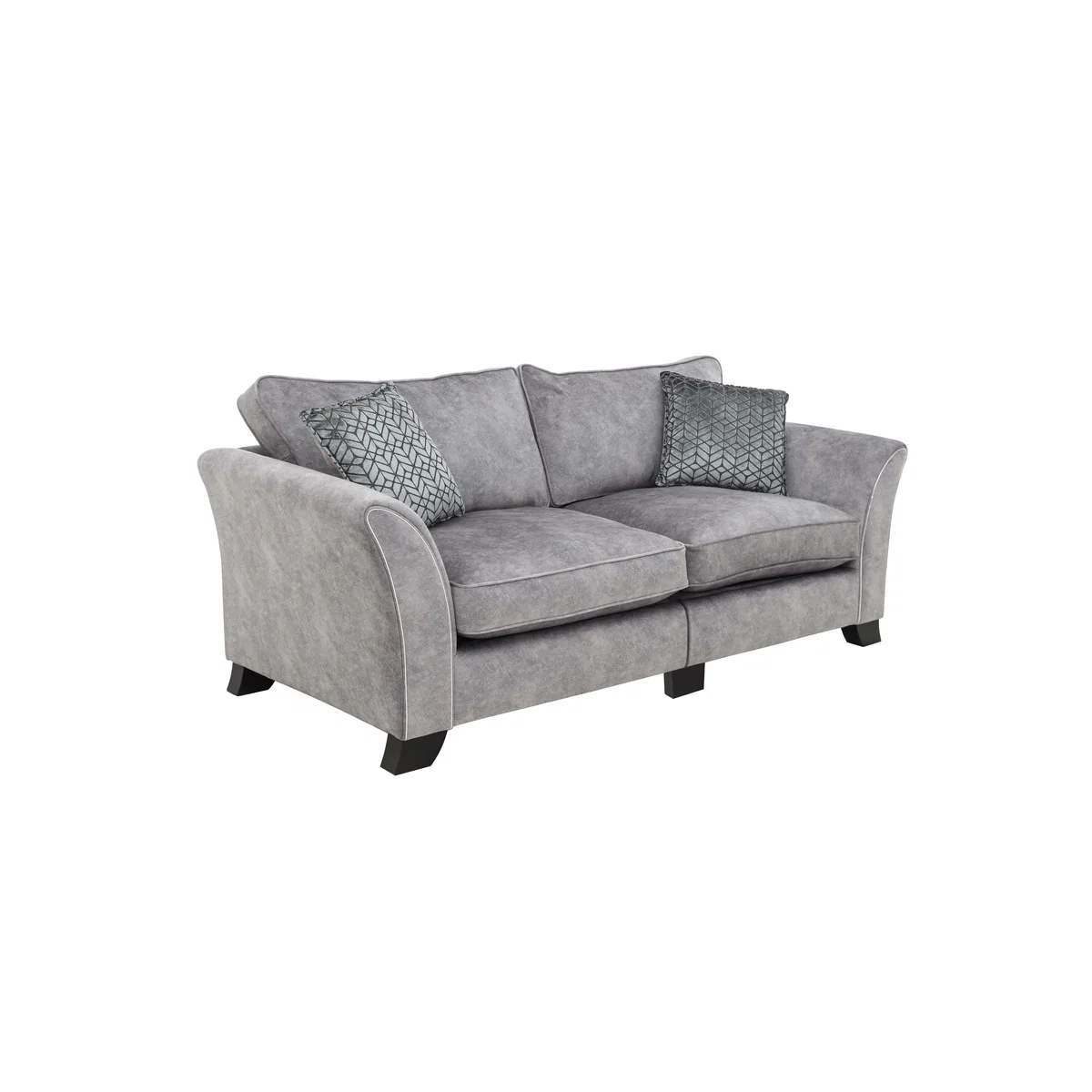 Amora 4 Seater Fabric Split Classic Back Sofa – image 4