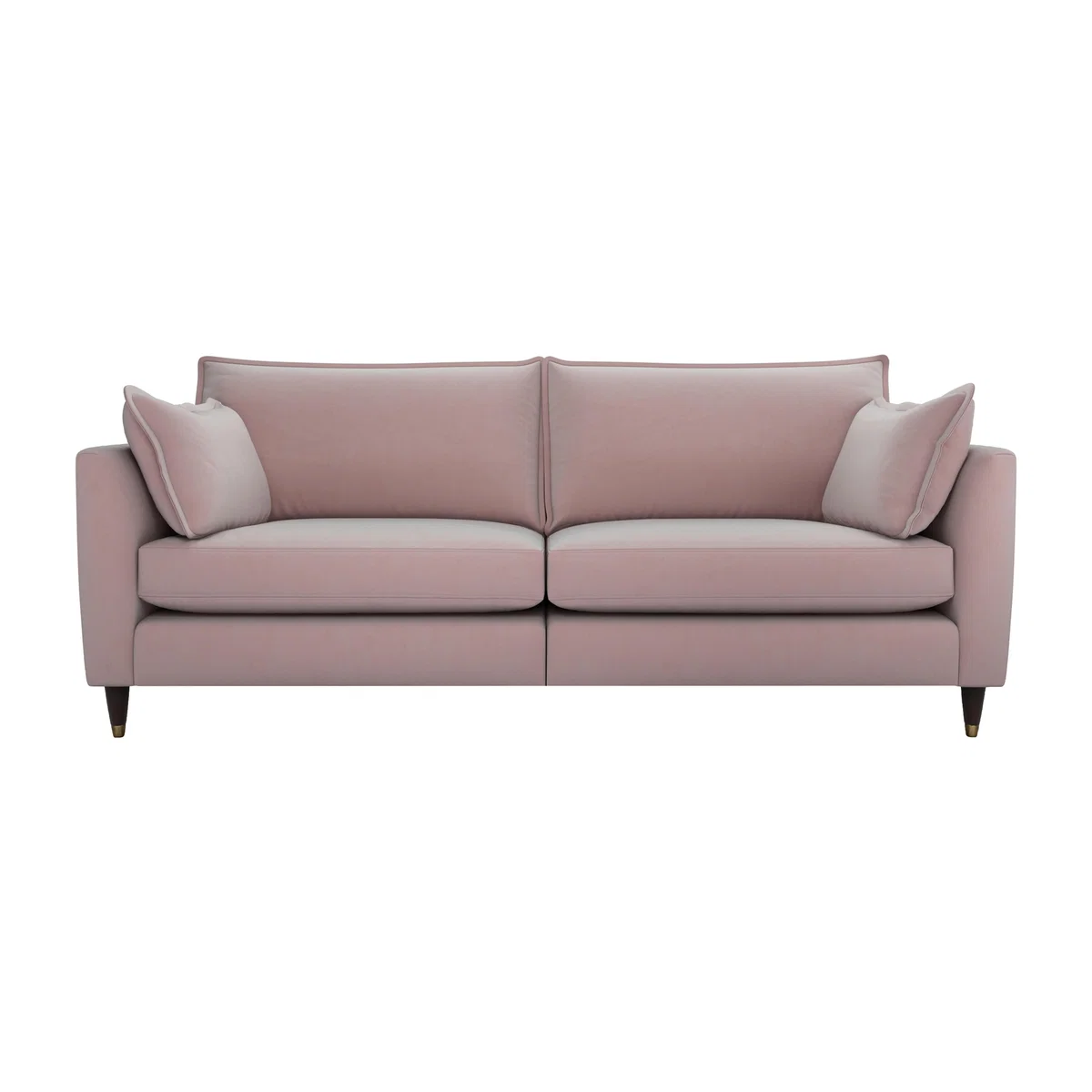 The Lounge Co. - Colette Fabric 4 Seater Sofa - Pink – image 1