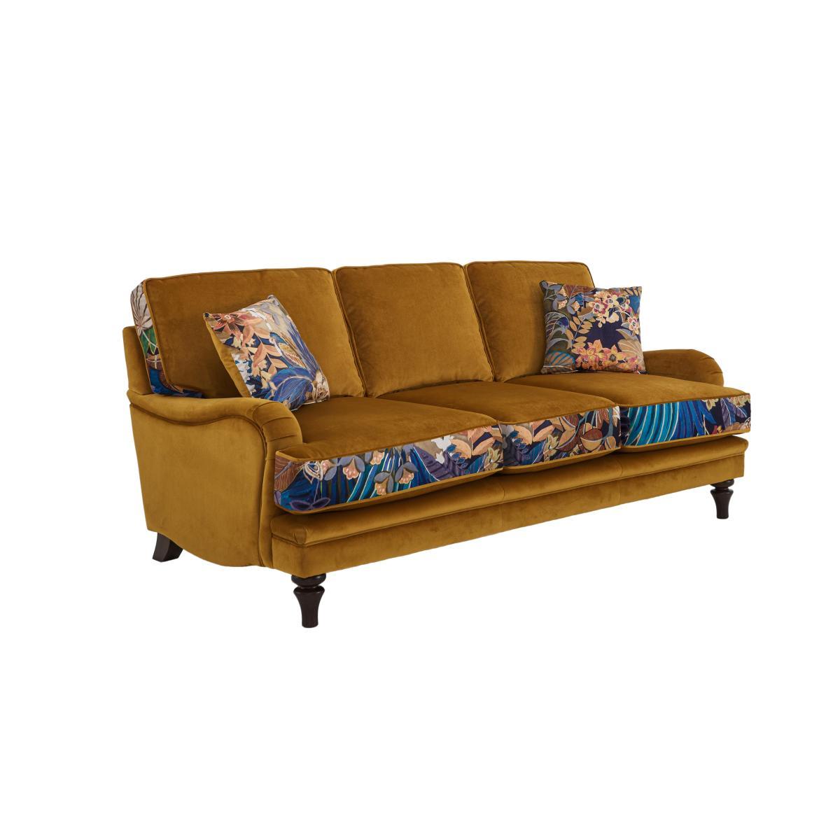 The Botanical Collection Tropicana 4 Seater Fabric Patterned Sofa - Green – image 4