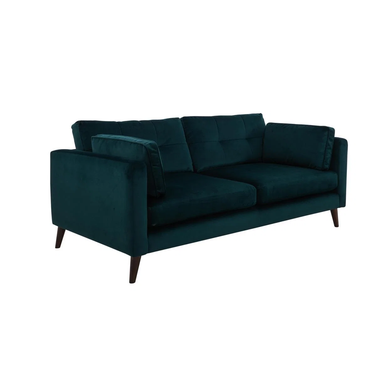 The Botanical Collection Verdosa 4 Seater Fabric Plain Sofa - Grey – image 4