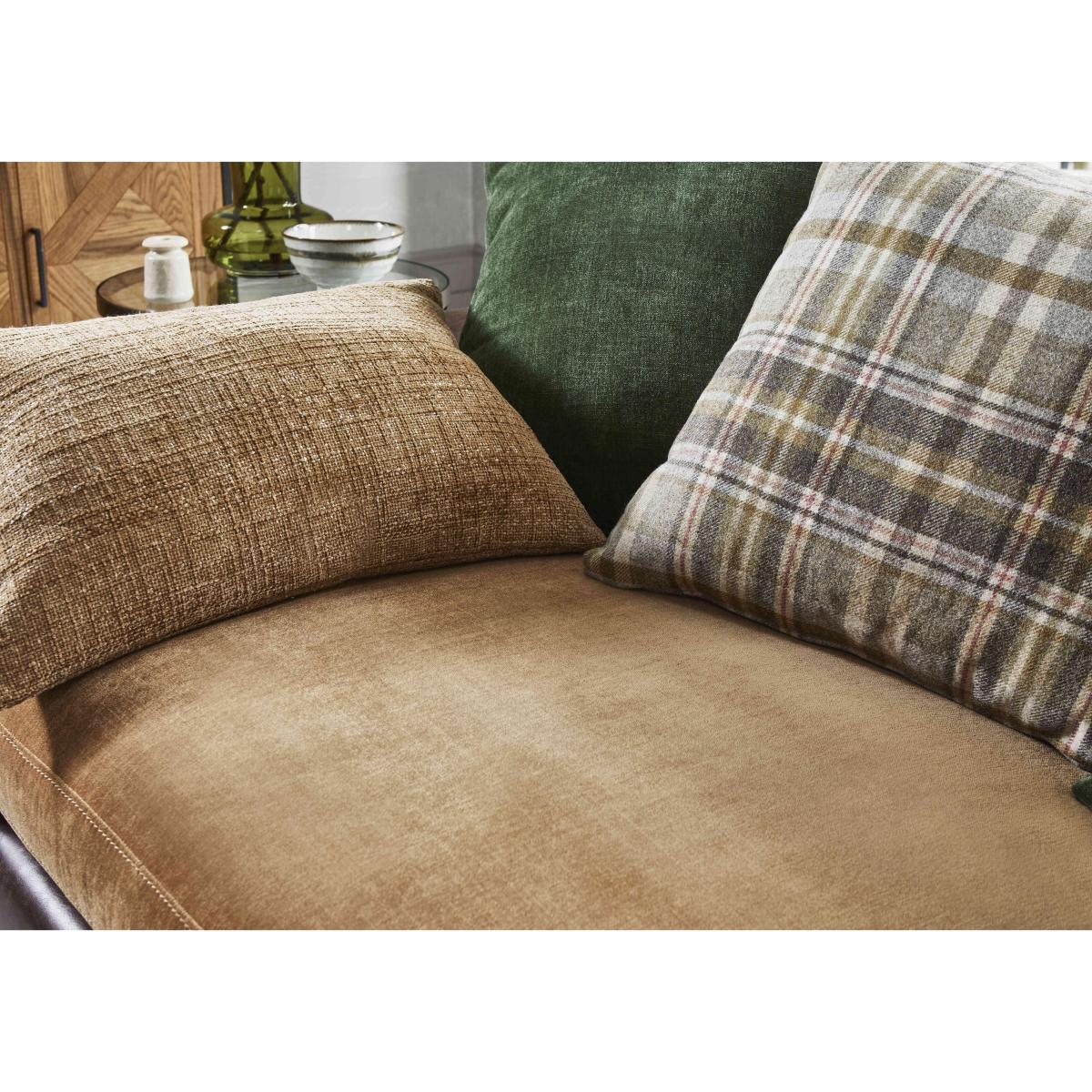 Alexander and James - Lincoln Grande Split Frame Scatter Back Sofa - Brown – image 4