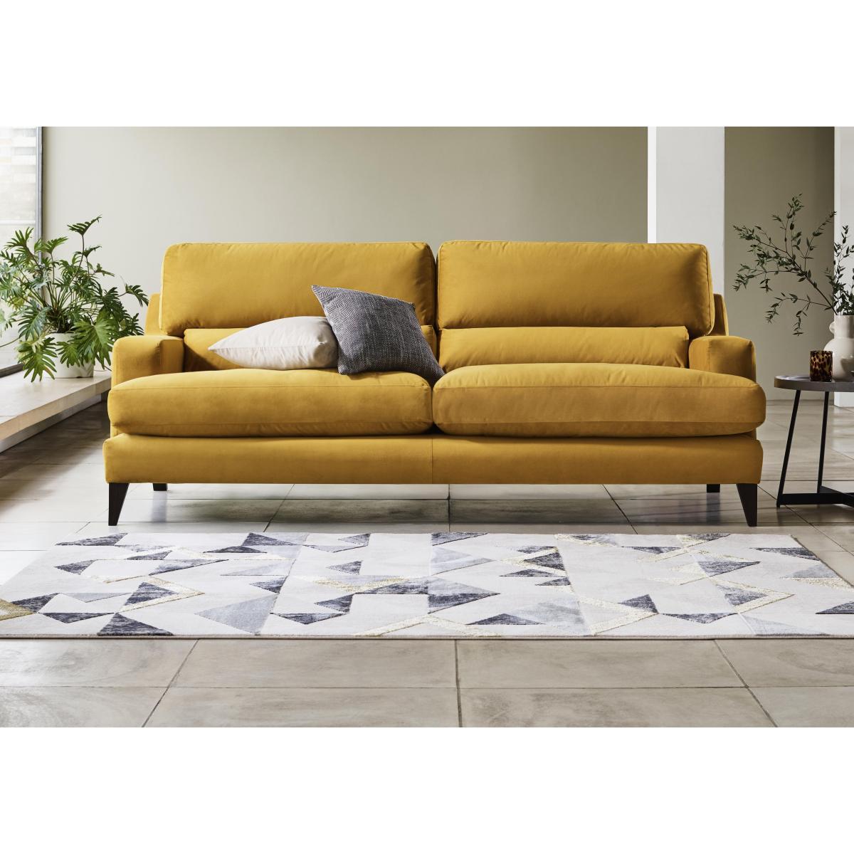 The Lounge Co. - Romilly 4 Seater Fabric Sofa - Blue – image 2