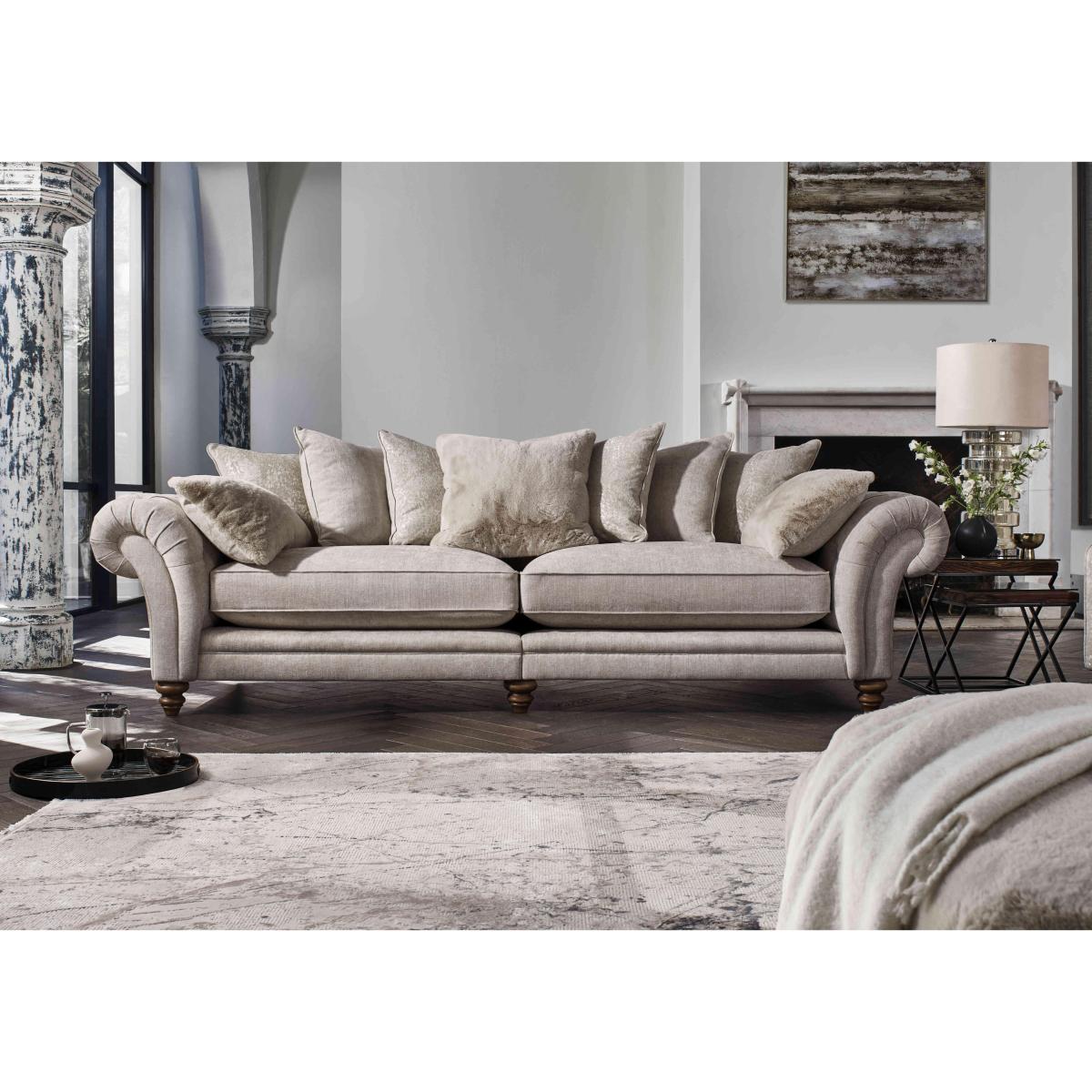 Boutique Collection - Blenheim Grand Split Frame Scatter Back Sofa – image 2