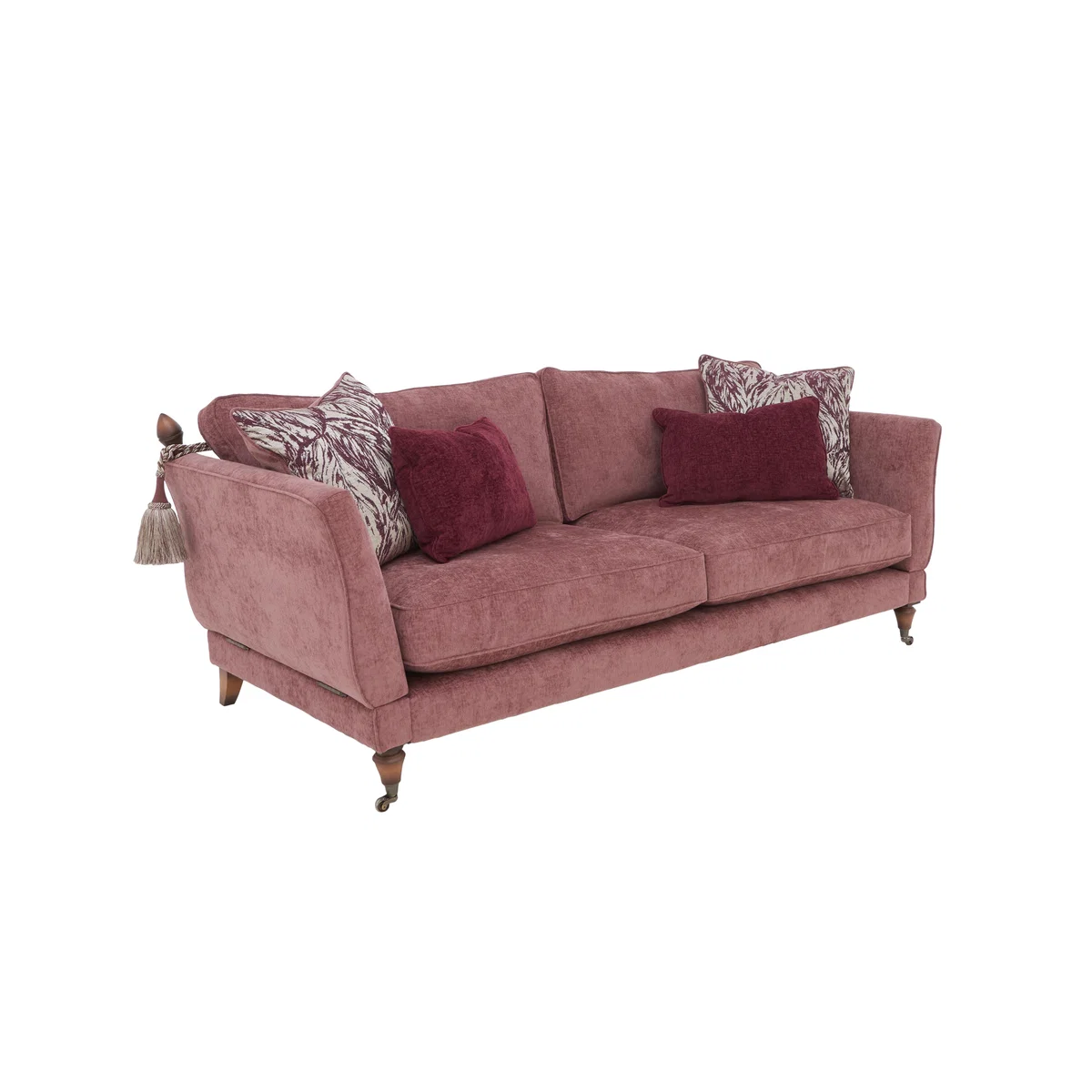 Boutique Chatterley 4 Seater Sofa with Knole Arms - Bolero Quill Walnut – image 7