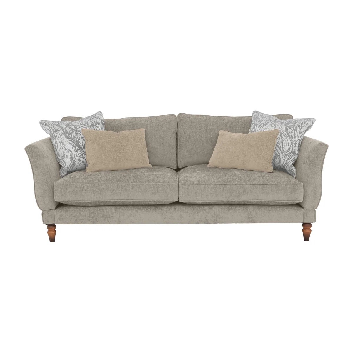 Boutique Chatterley 4 Seater Sofa with Knole Arms - Bolero Quill Walnut – image 1