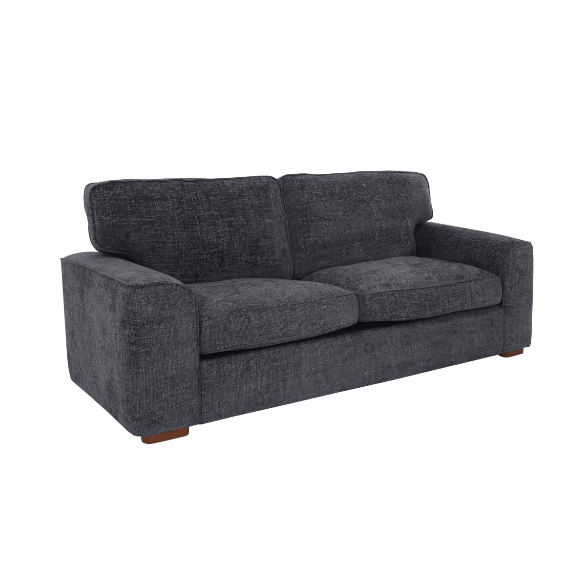 Emilia 4 Seater Fabric Sofa - Grey – image 7