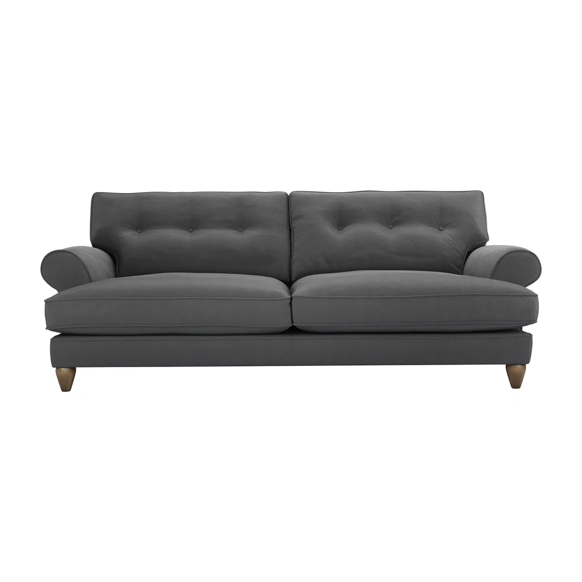 The Lounge Co. - Bronwyn 4 Seater Fabric Classic Back Sofa – image 1